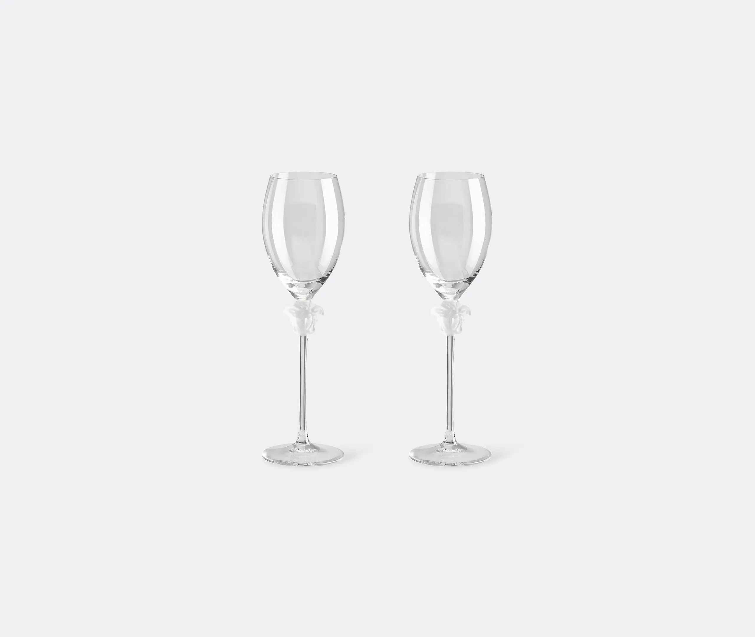 White Wine Glass - Clear, Crystal