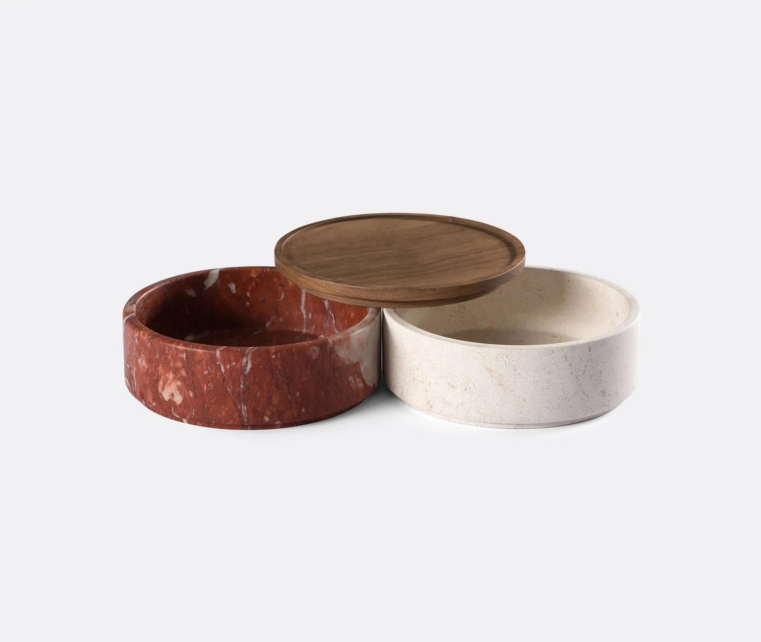 Small Storage Container - Cream, Stone