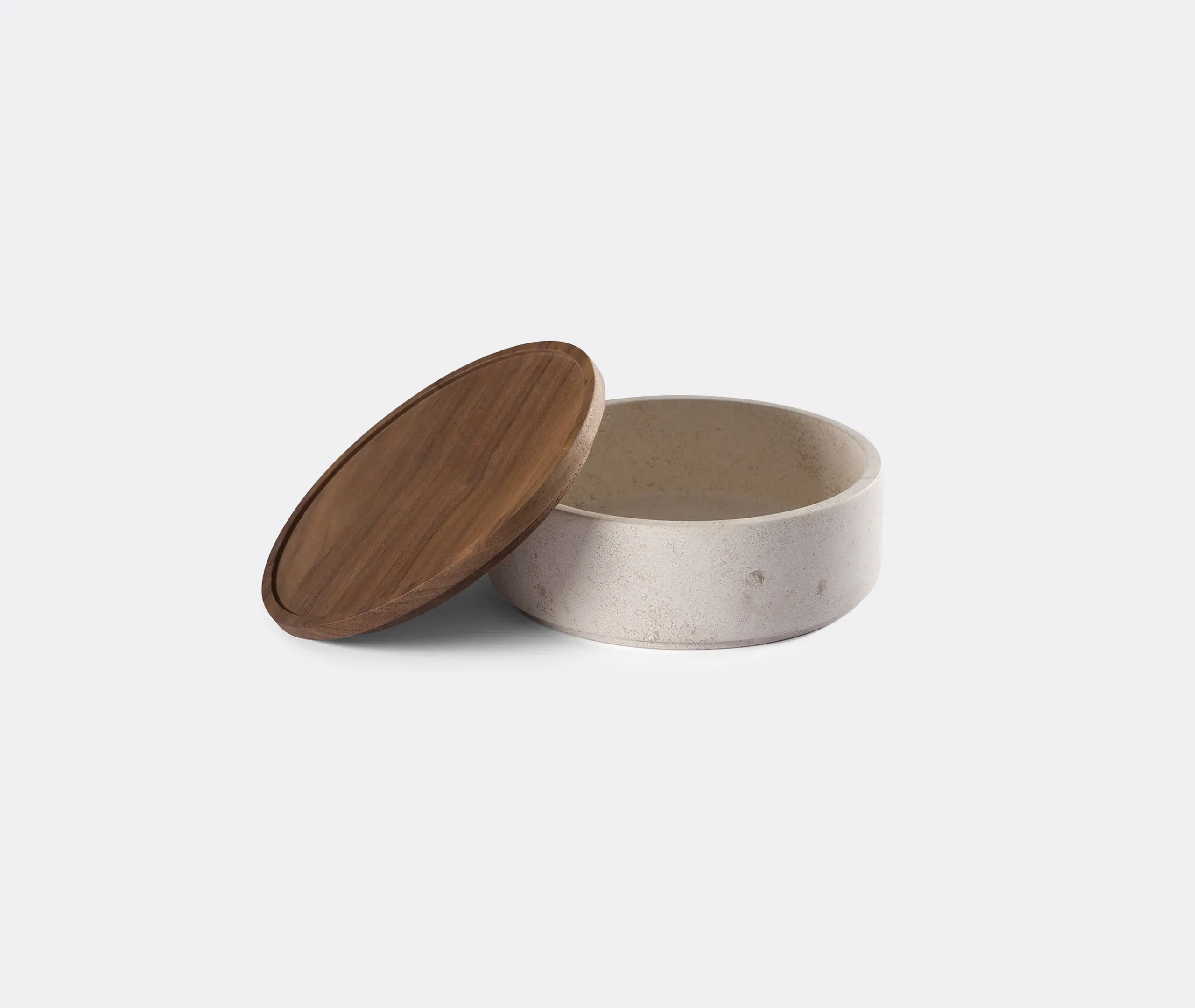 Small Storage Container - Cream, Stone image