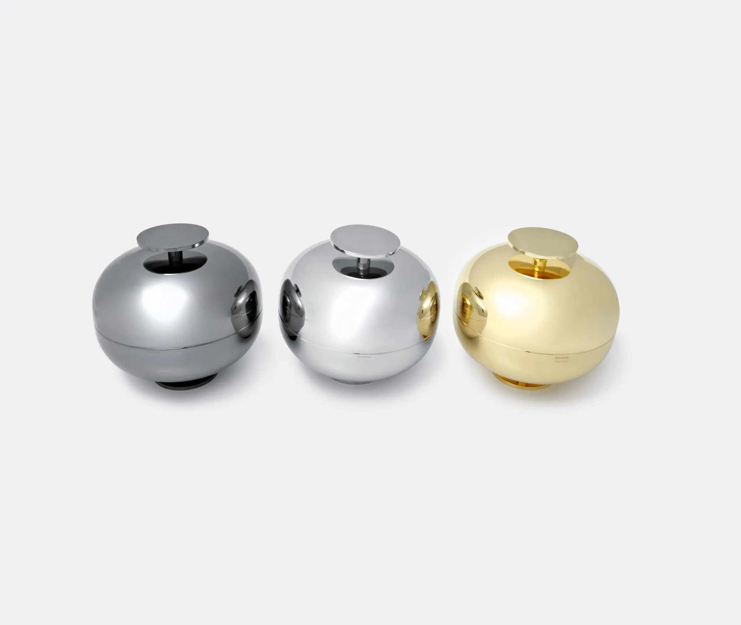 2-Piece Centrepiece Bowl Set - Gold, Steel