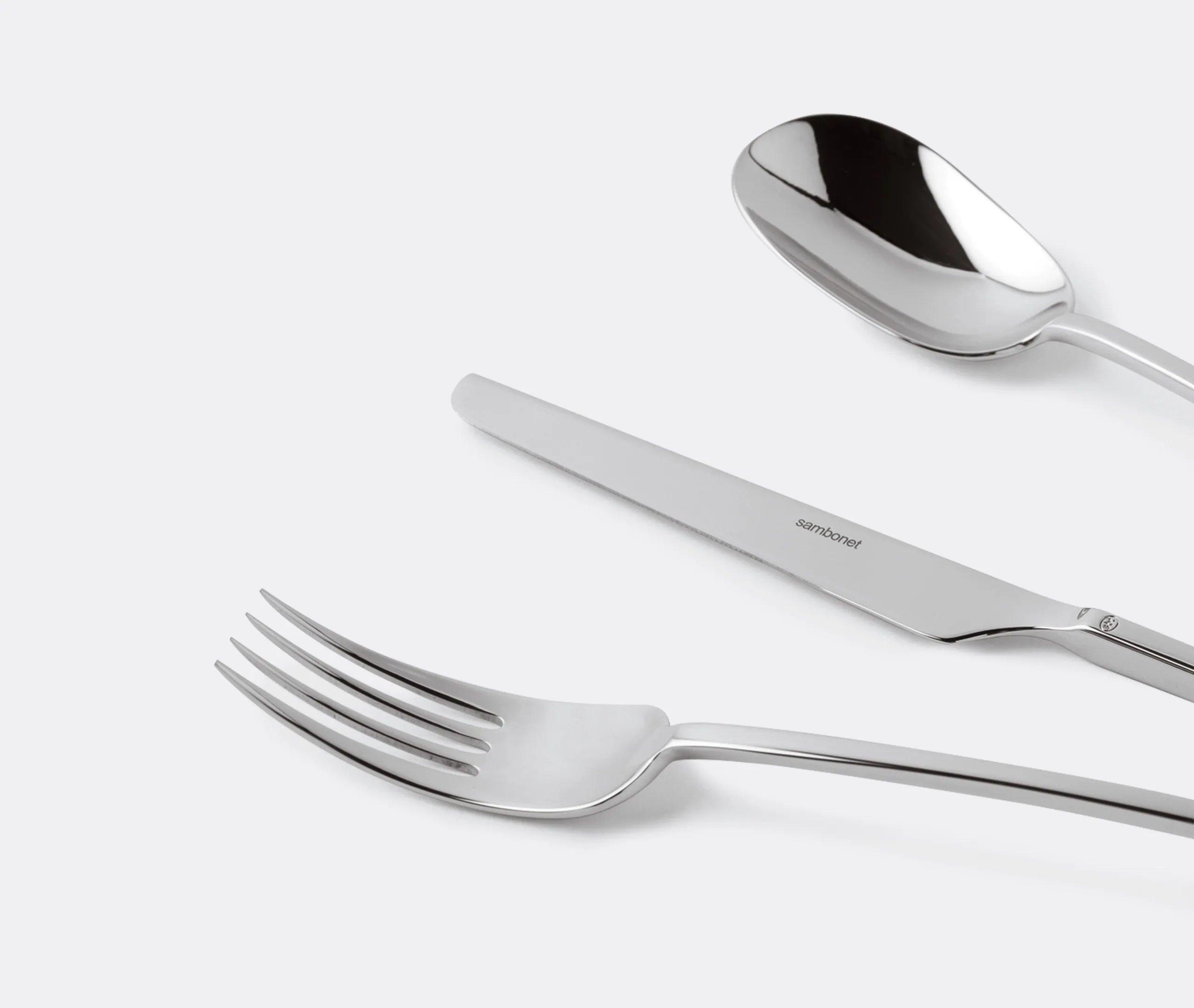 24-Piece Cutlery Set - Silver, Steel