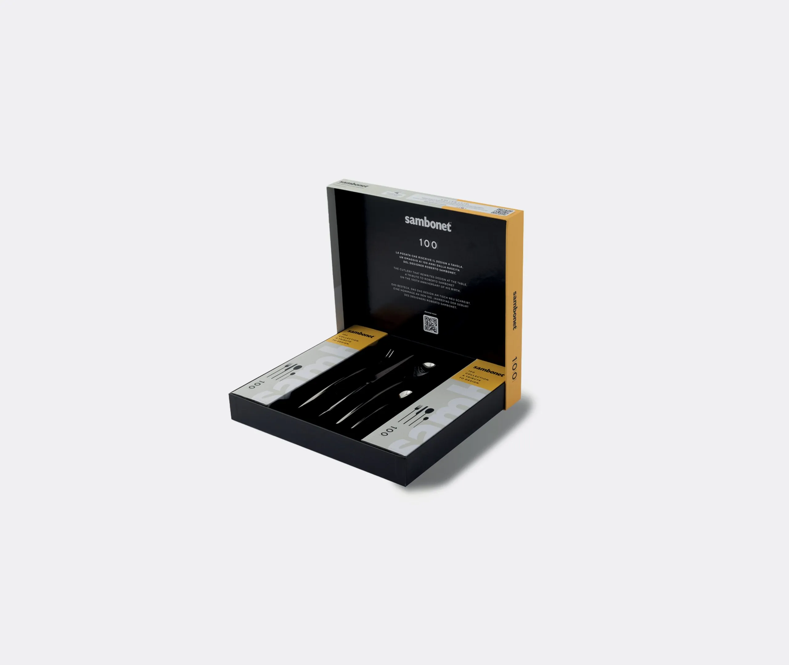 24-Piece Cutlery Set - Silver, Steel
