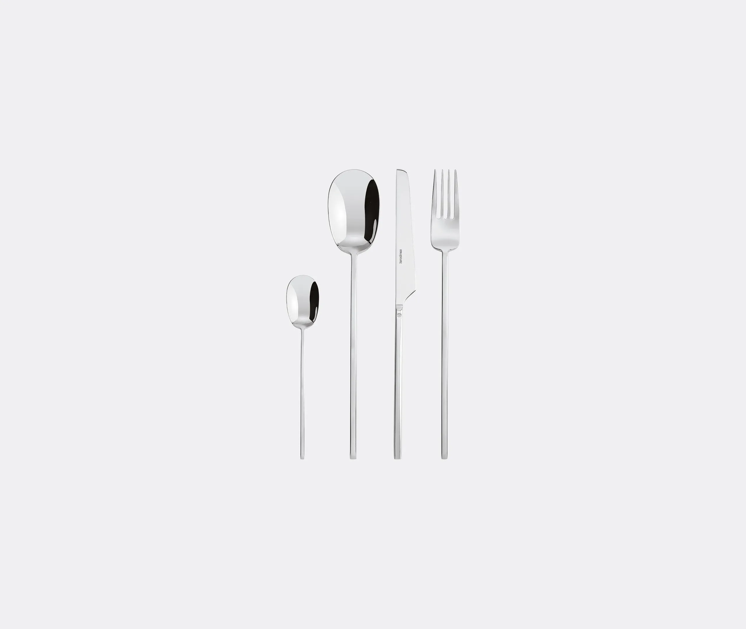 24-Piece Cutlery Set - Silver, Steel image