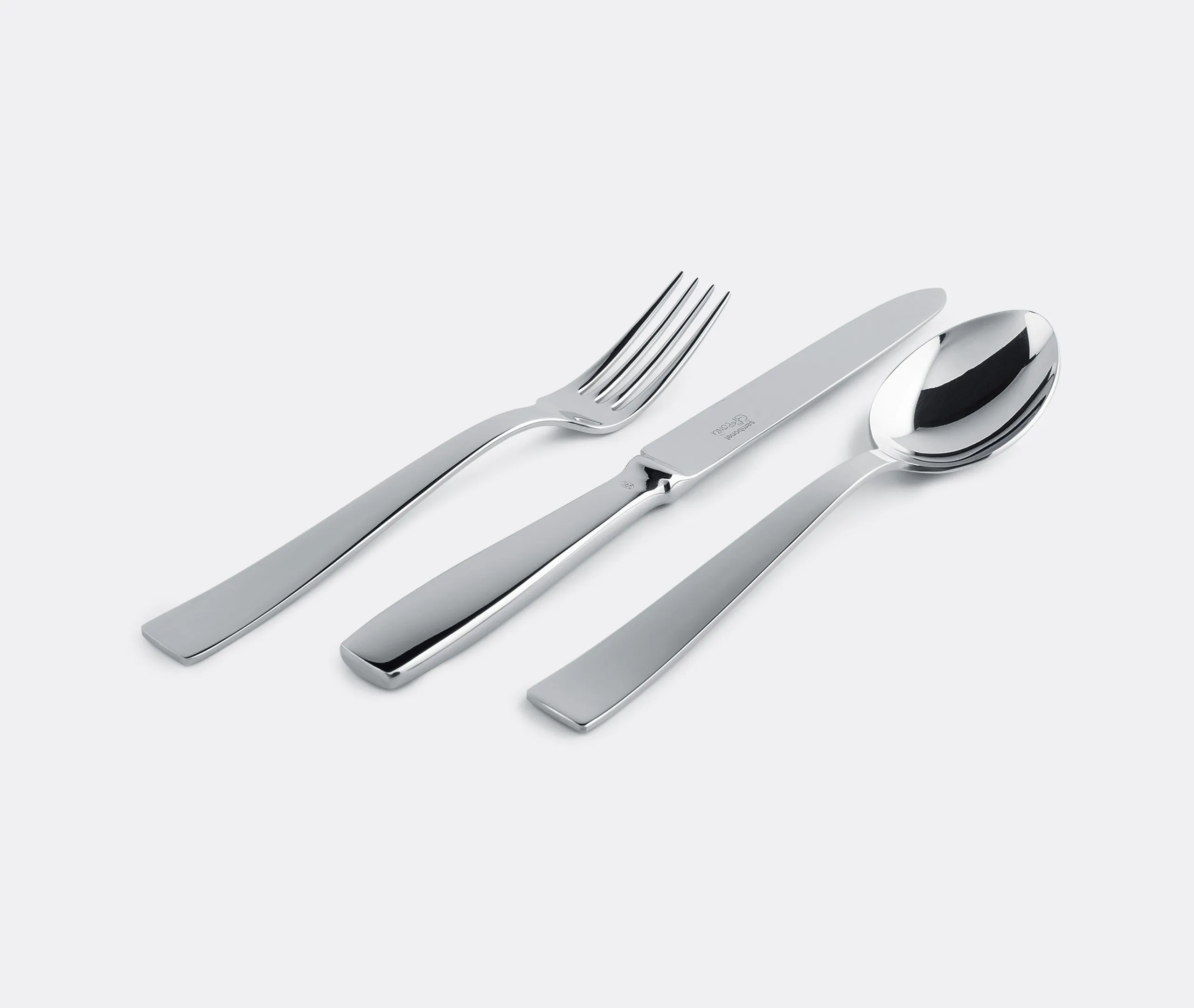 24-Piece Flatware Set - Stainless Steel