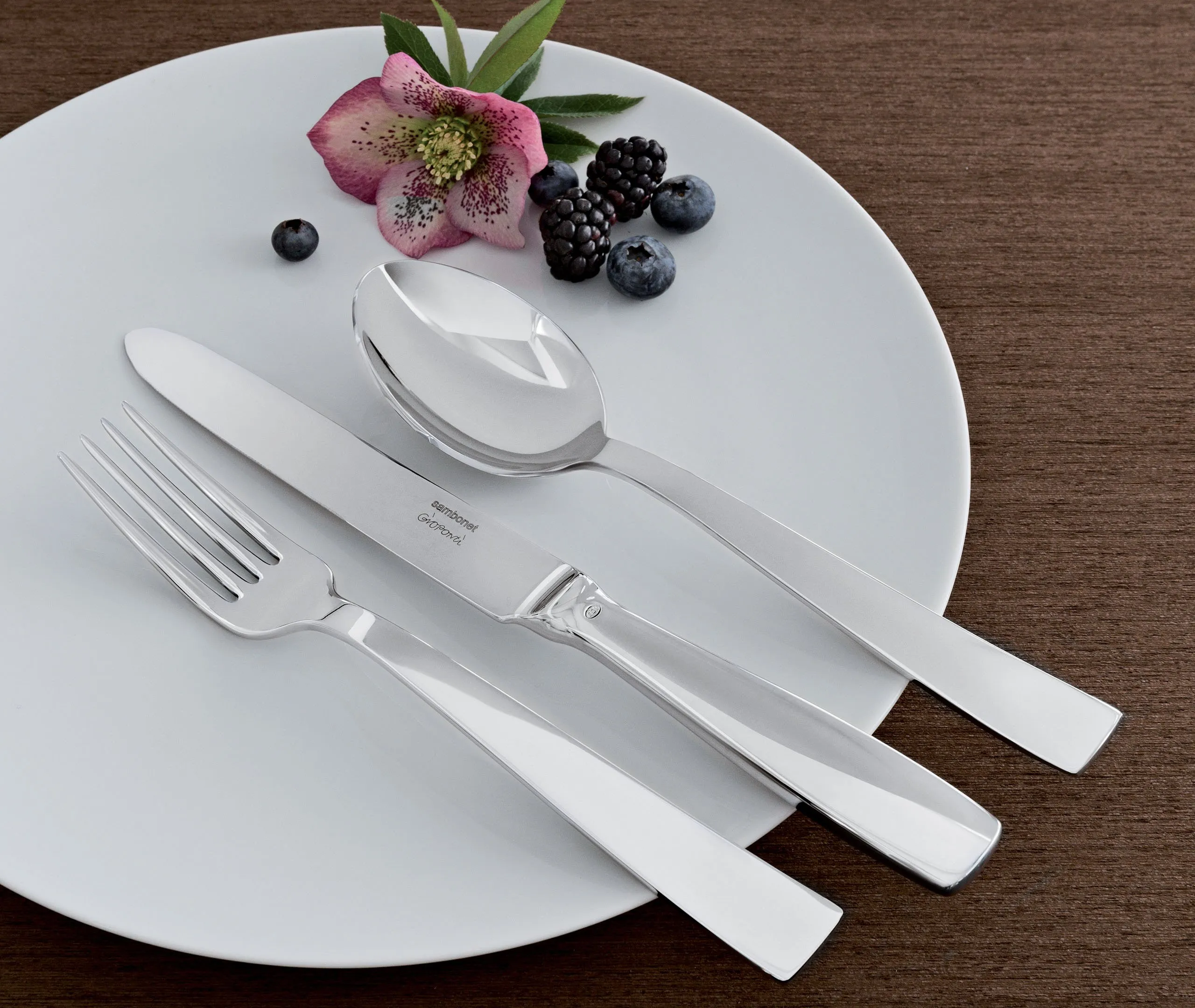 24-Piece Flatware Set - Stainless Steel