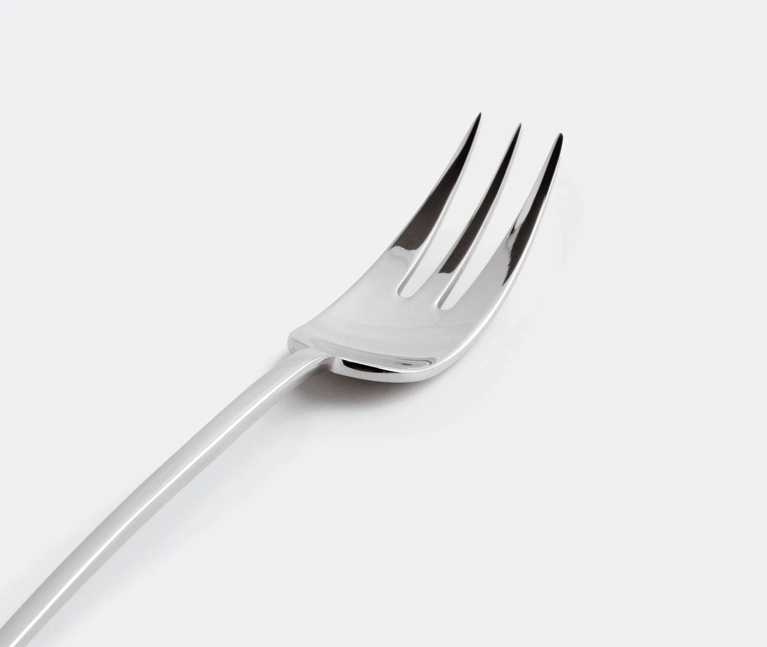 6-Piece Dessert Fork Set - Silver, Steel