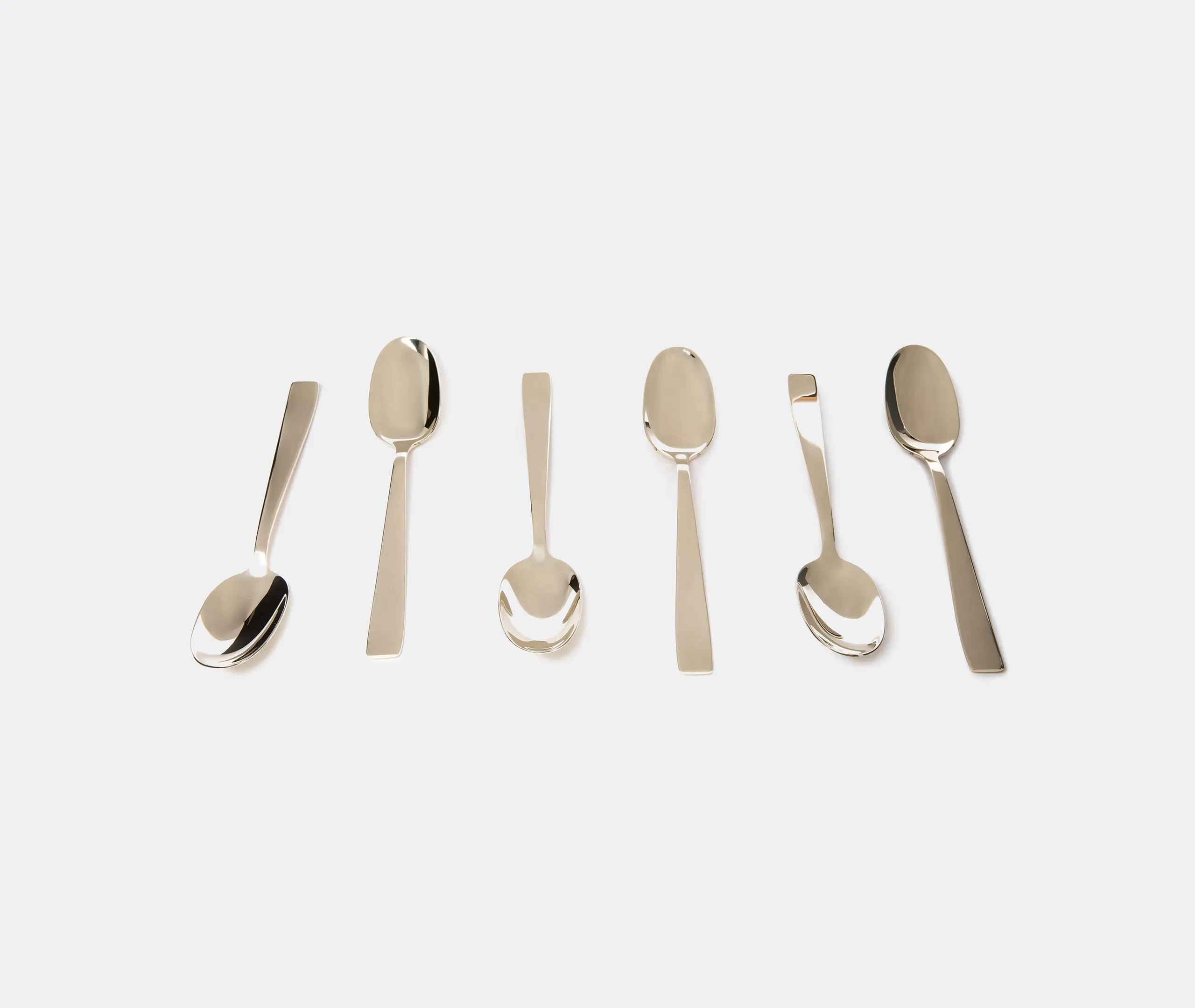 Flat 24-Piece Cutlery Set - Champagne