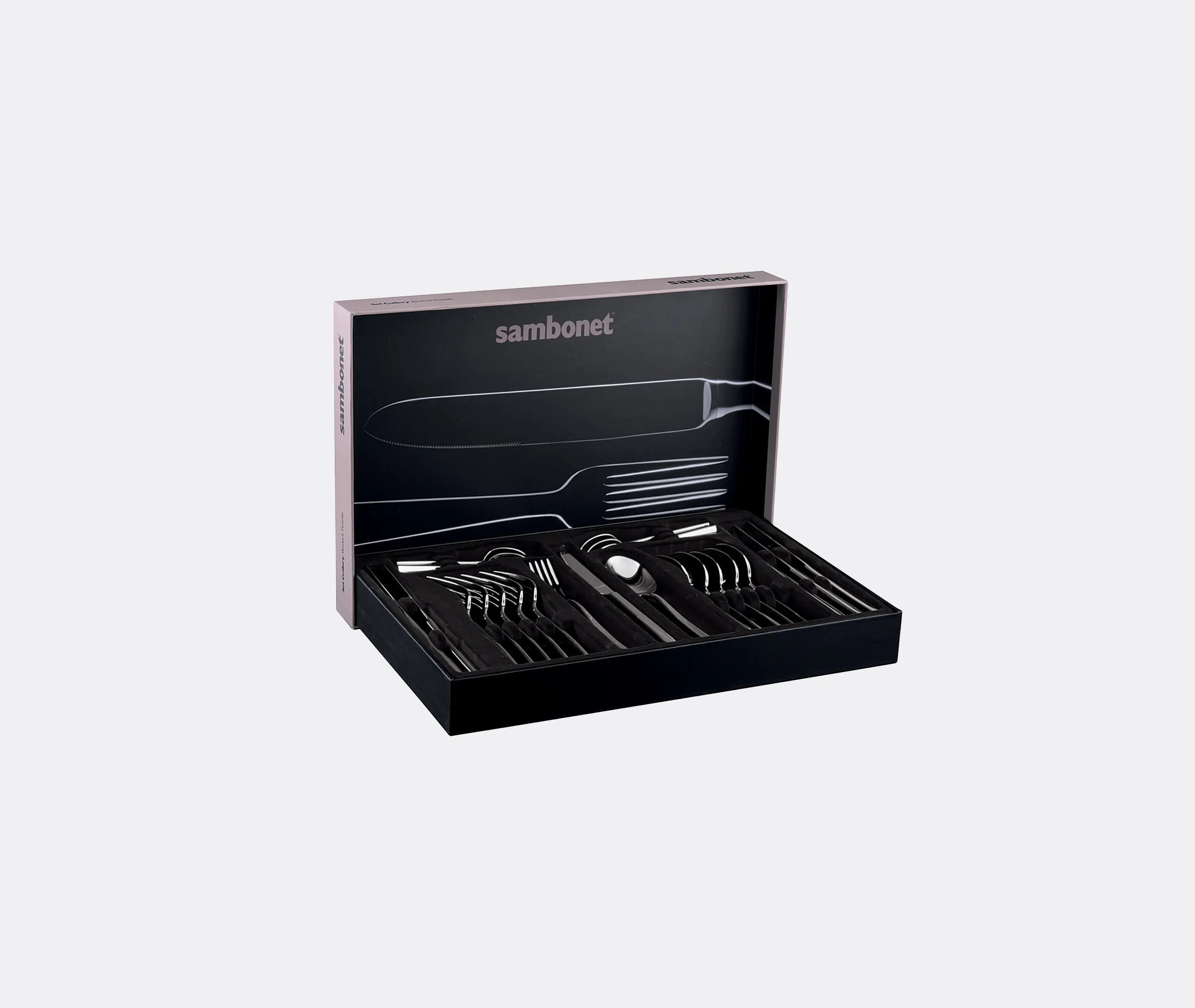 Gio Ponti 24-Piece Flatware Set - Inox