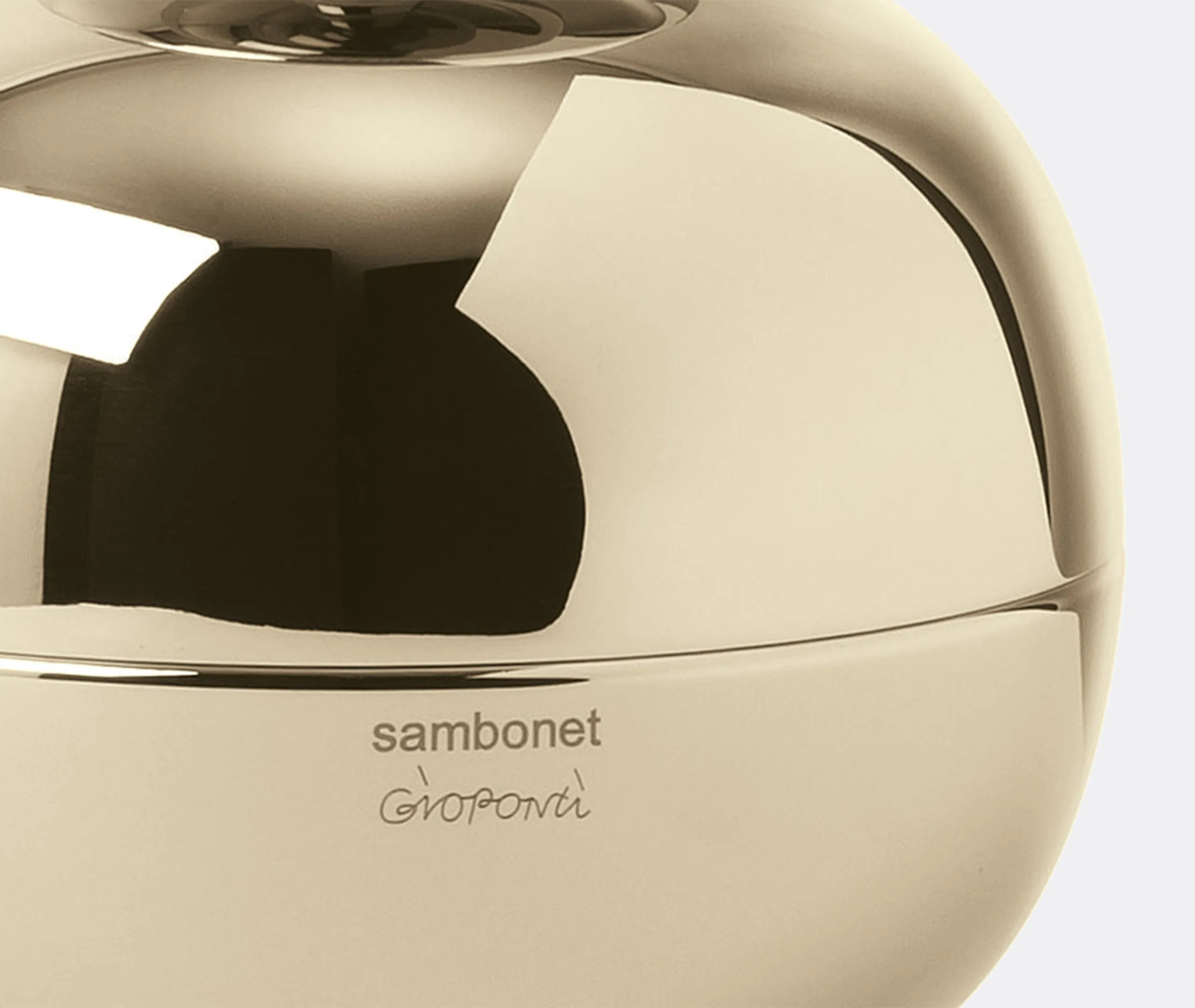 Gio Ponti Small Centrepiece - Champagne, Stainless Steel