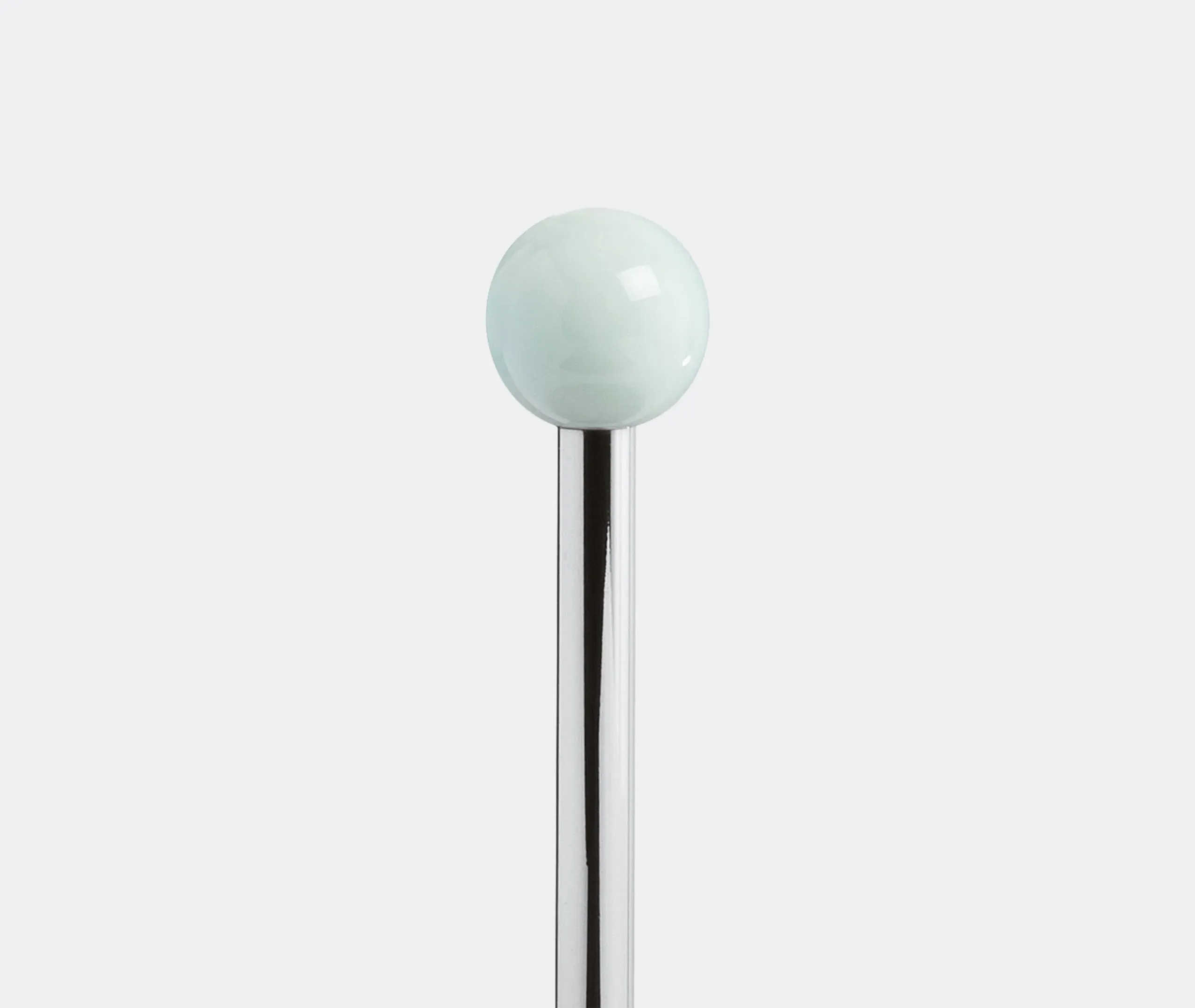 Pastry Stand with Resin Base - Aquamarine, Steel