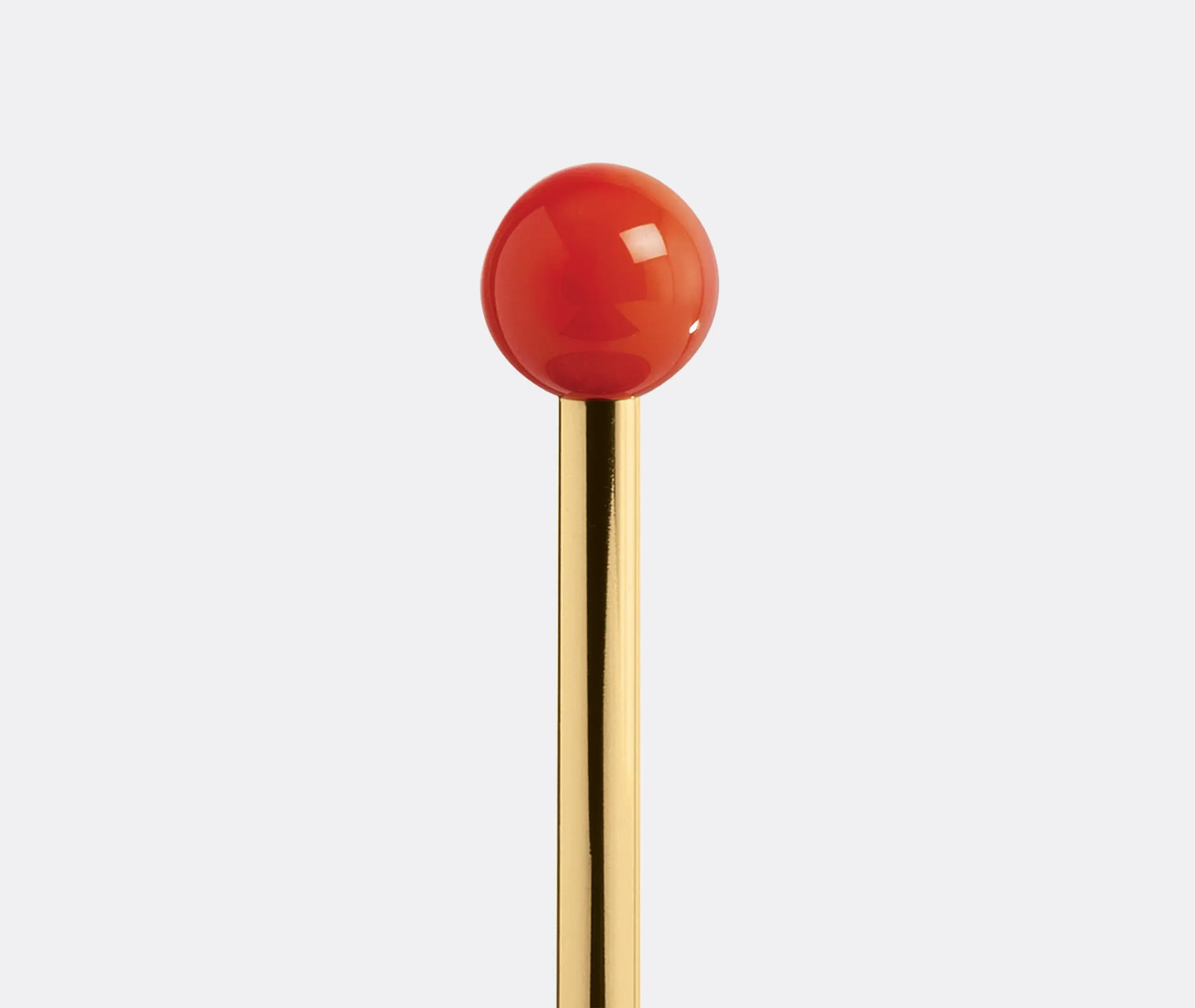 Pastry Stand with Resin Base - Coral, Steel