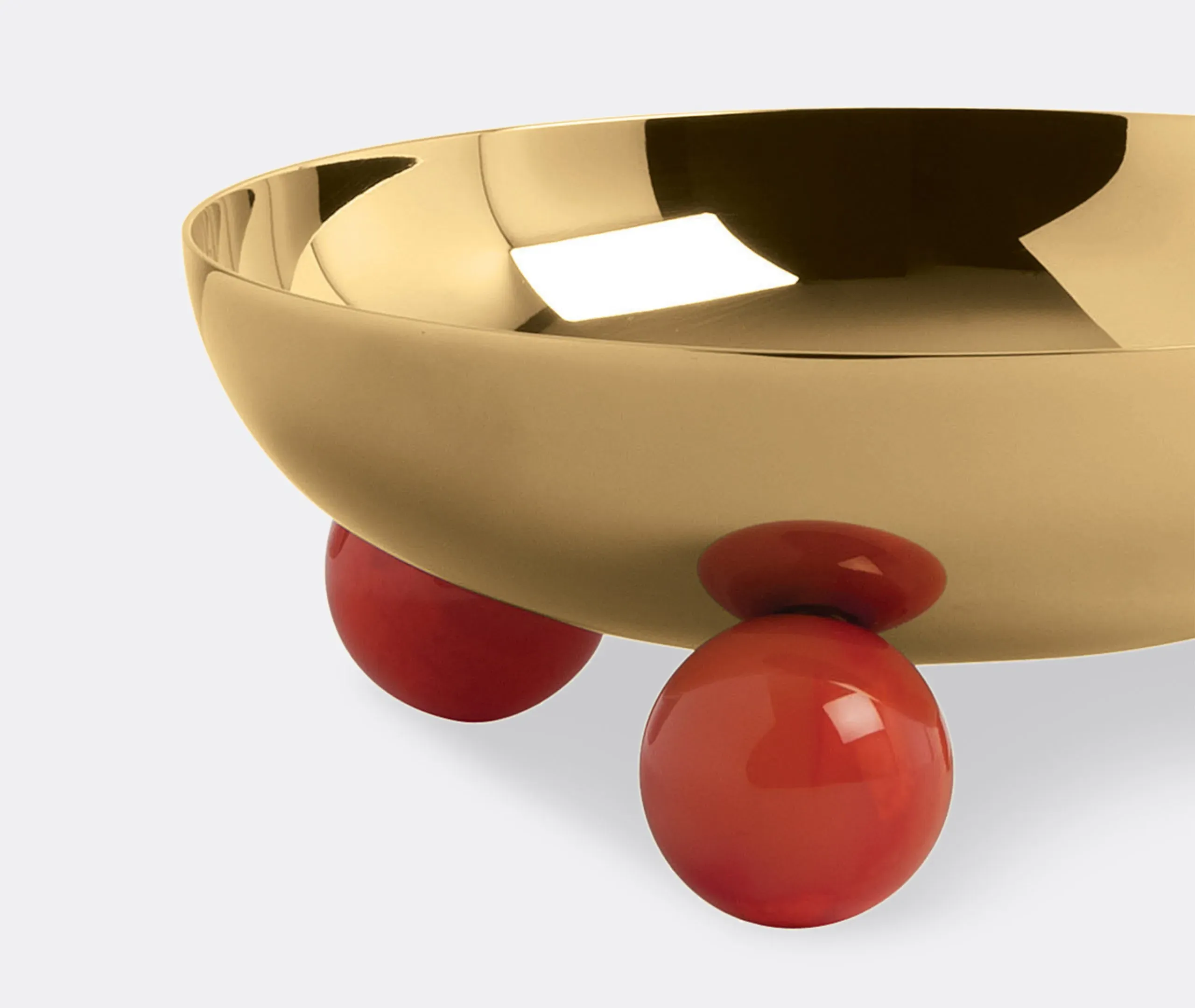 Penelope Small Serving Bowl - Gold, Stainless Steel