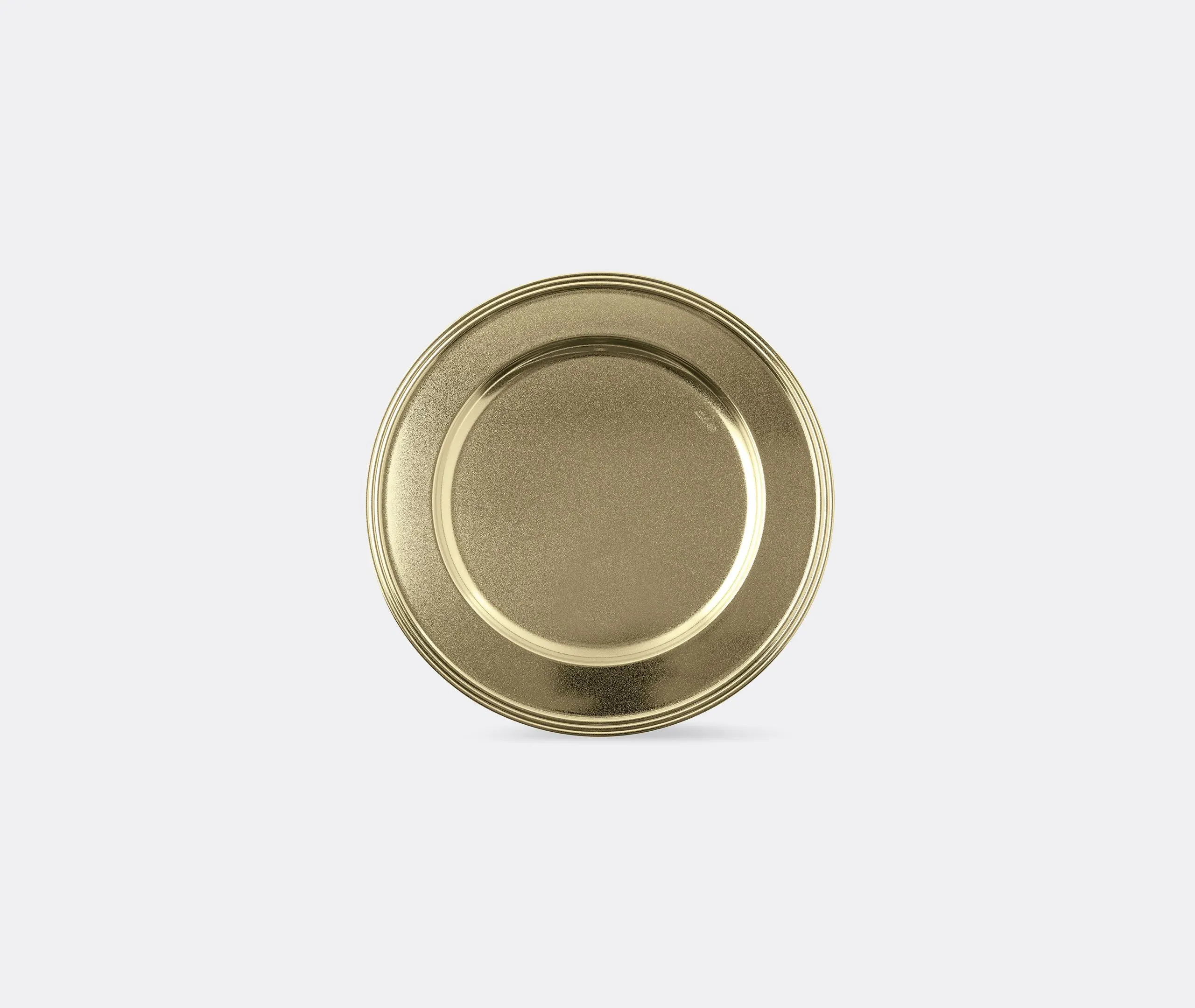 Show Plate with Diamond Finish - Gold, Steel