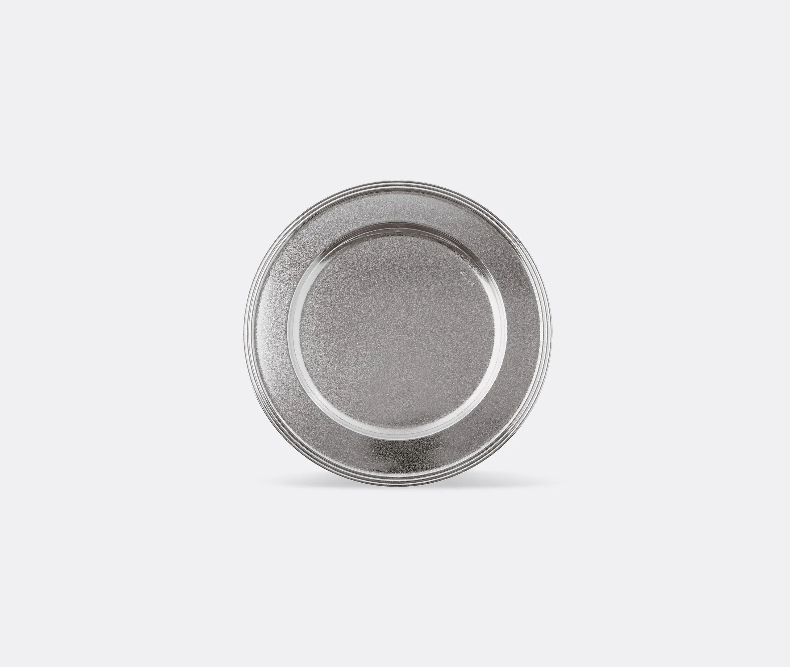 Show Plate with Diamond Finish - Silver, Steel image