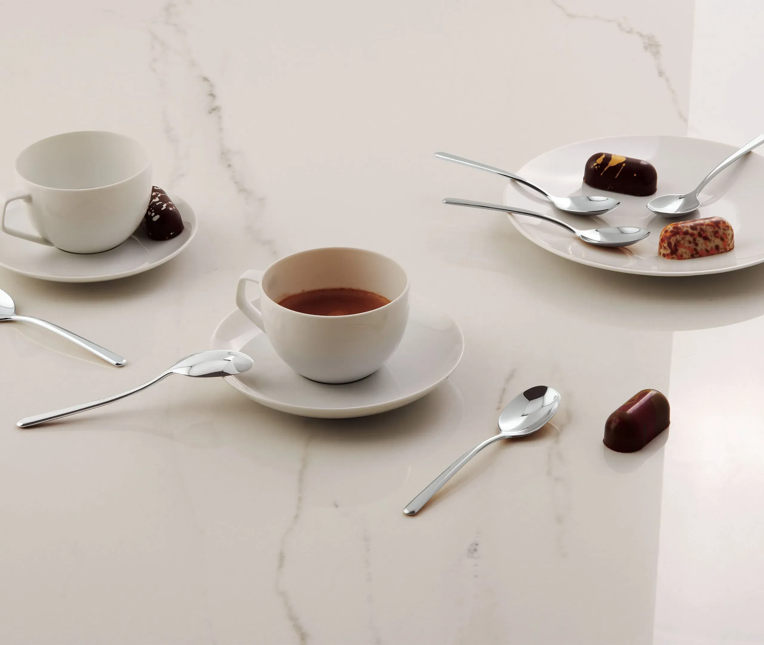 Taste 6-Piece Espresso Spoon Set - Silver, Stainless Steel