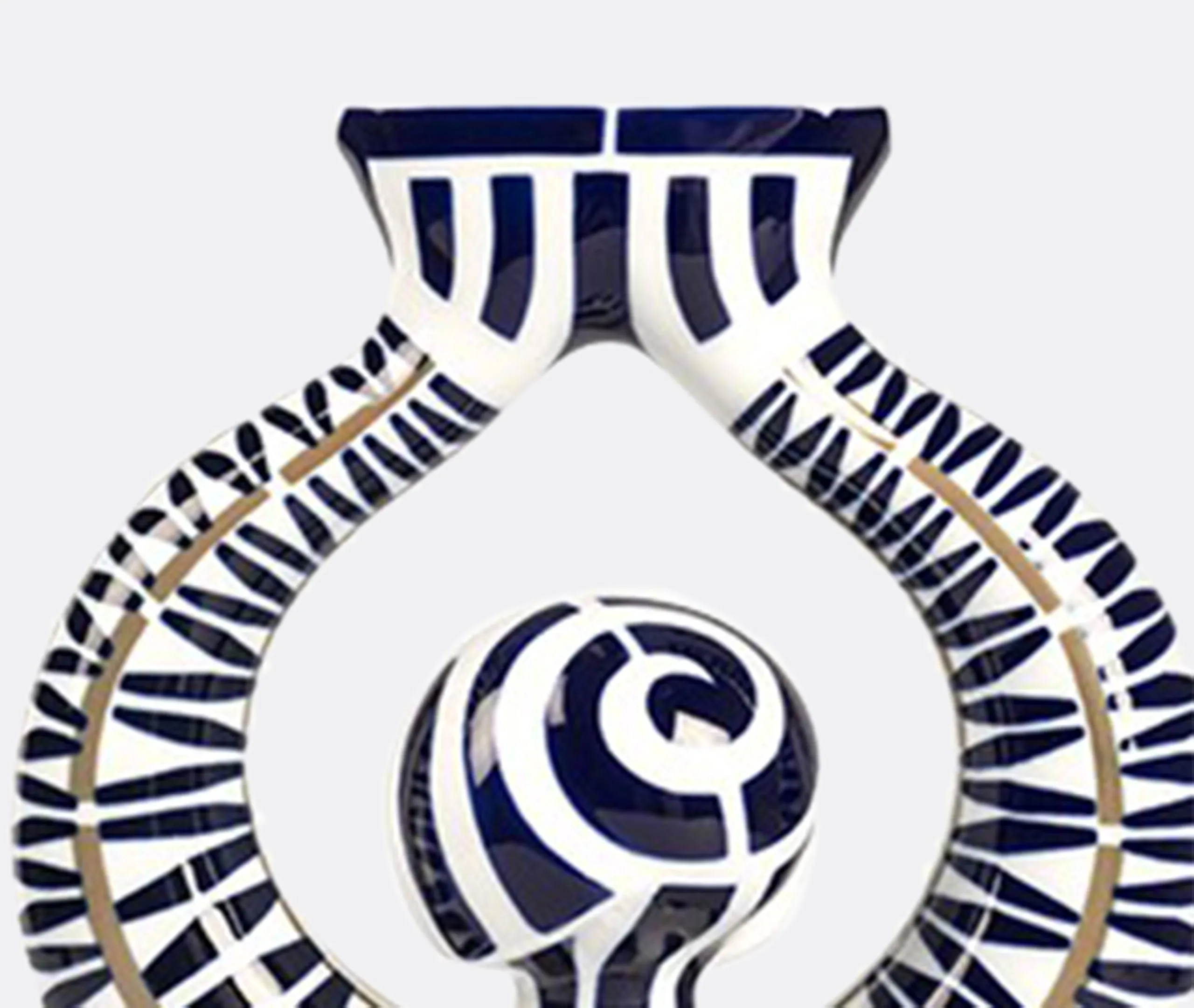 Botijo No 8 Decorative Object - Multicolour, Porcelain