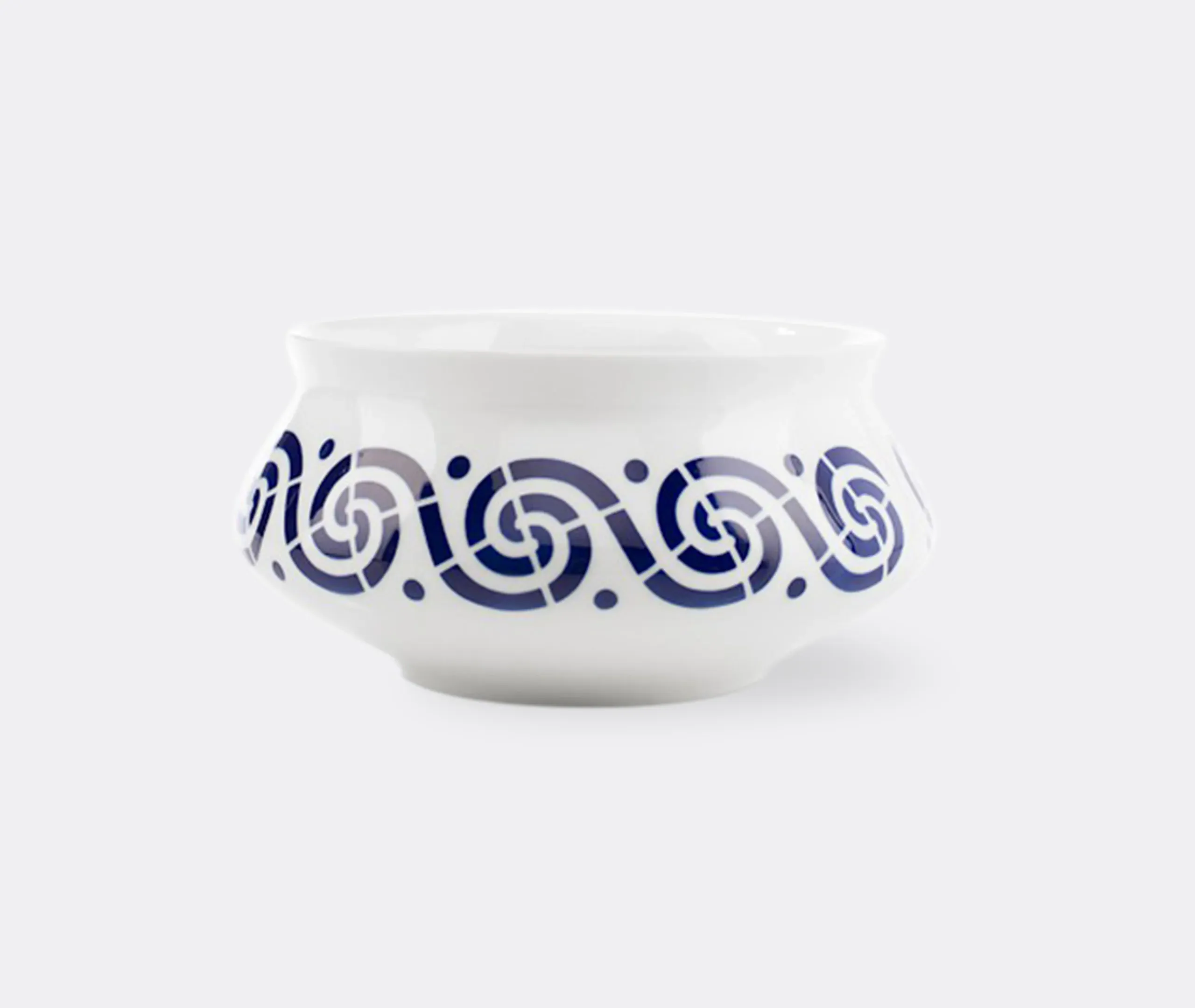 Espiroide 18-Piece Dinner Service - Blue & White, Porcelain alternate view