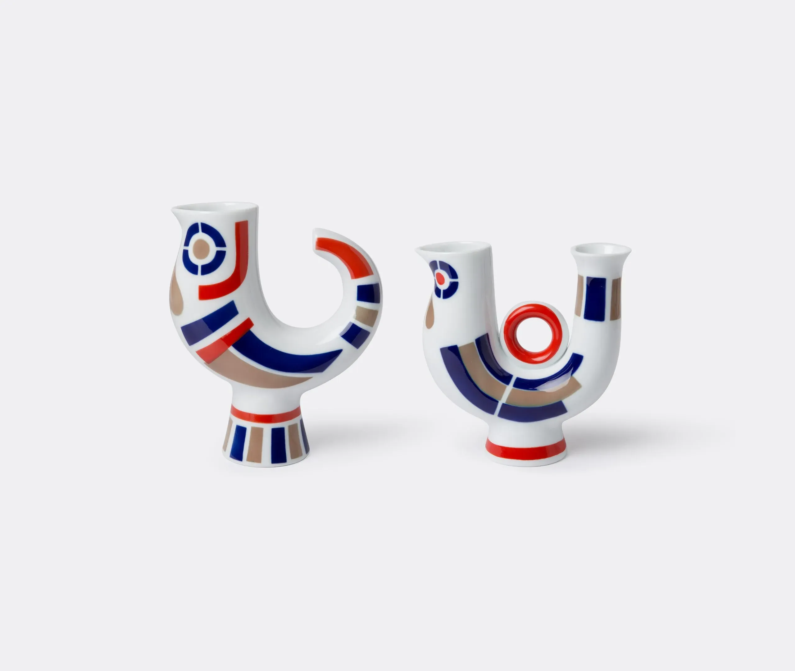 Ga 2 Decorative Vessel - Multicolour, Porcelain