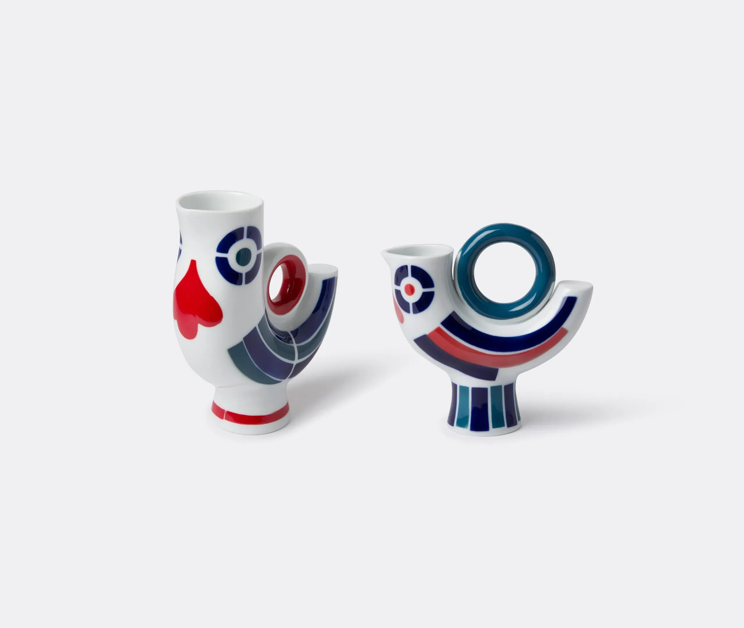 Ga 4 Decorative Vessel - Multicolour, Porcelain