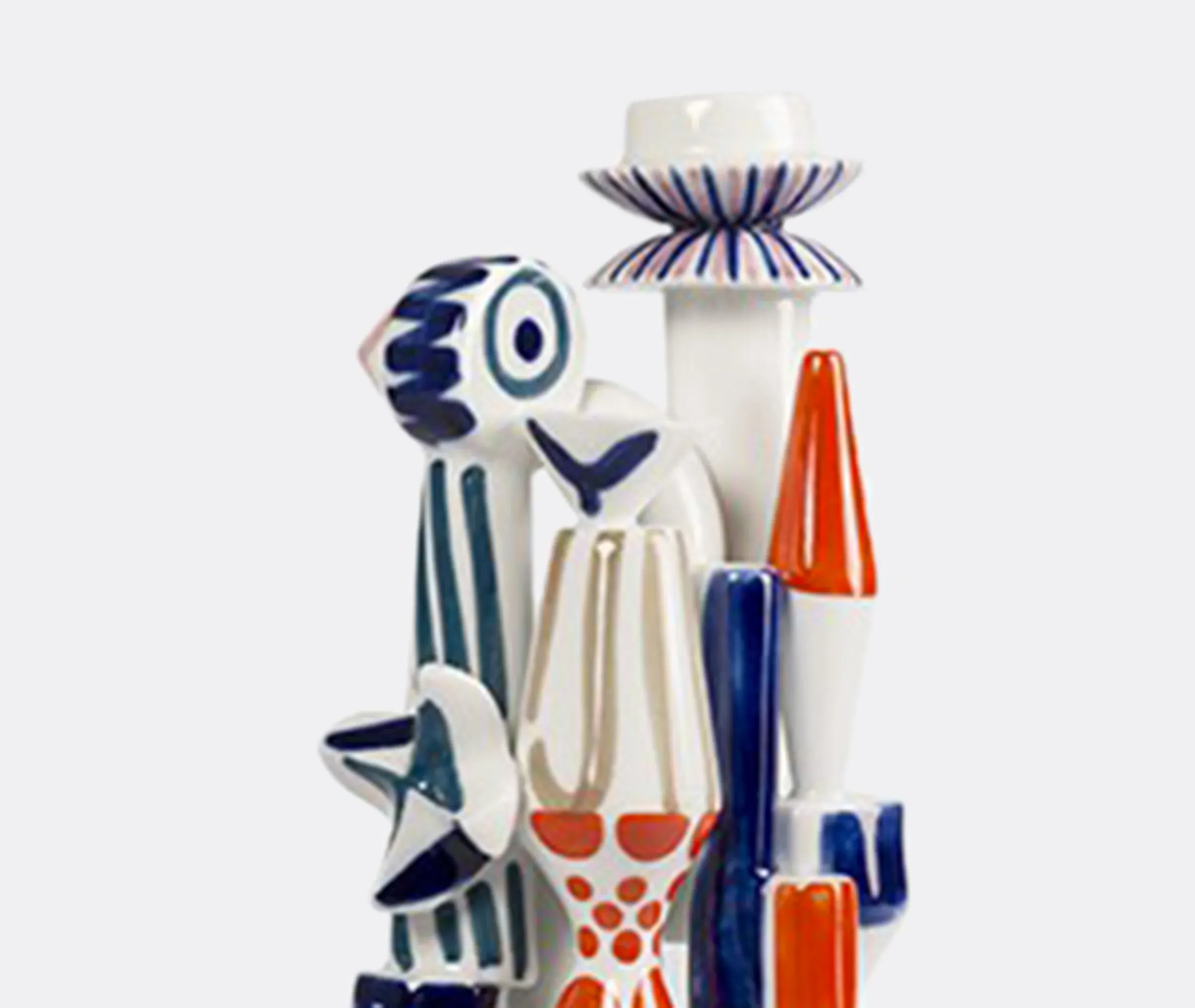 Muller Namorada Decorative Figure - Blue, Glazed Ceramic alternate view