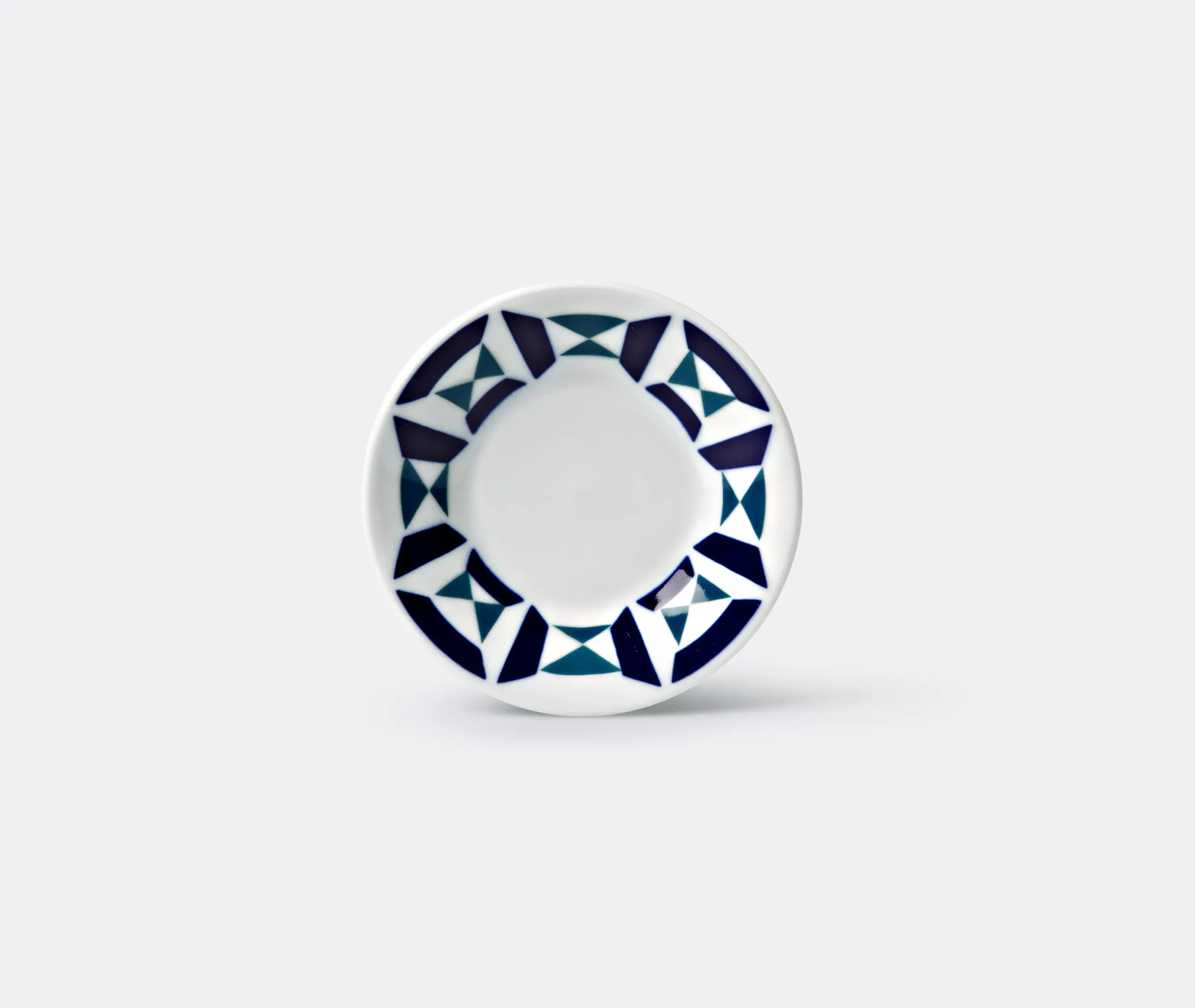 Paxárica Monférico Coffee Saucer - Blue, Porcelain image