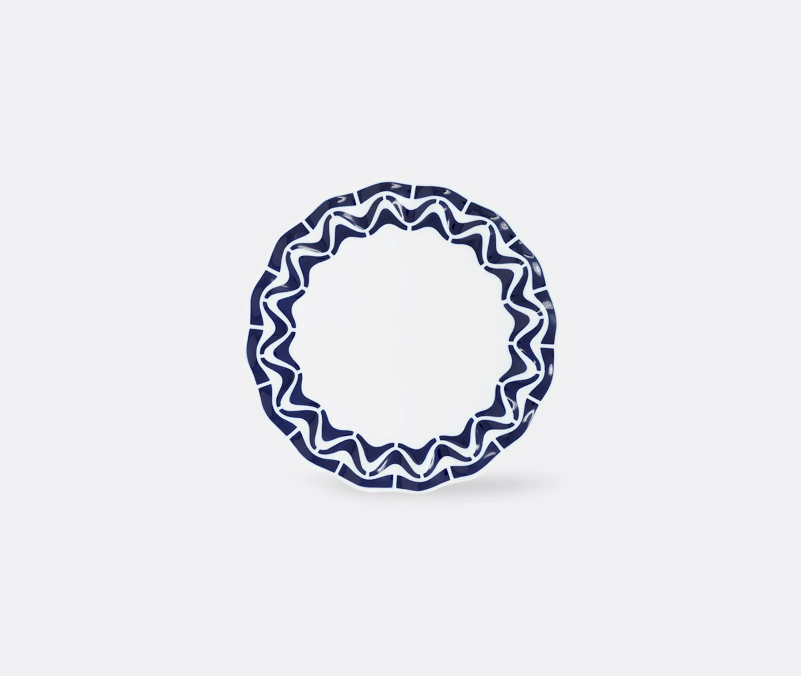 Round Crepe Tray - Multicolour, Ceramic