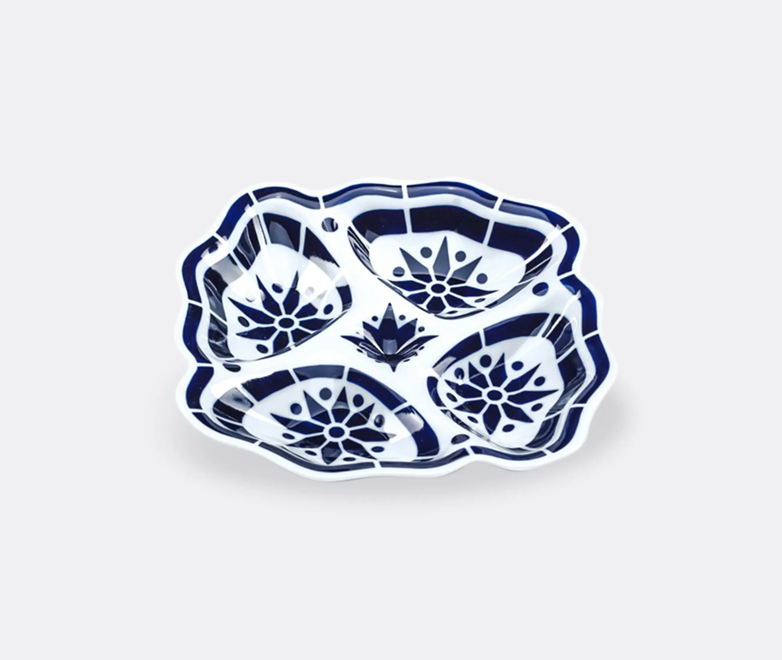 Scallop Shell Platter - Multicolour, Ceramic image
