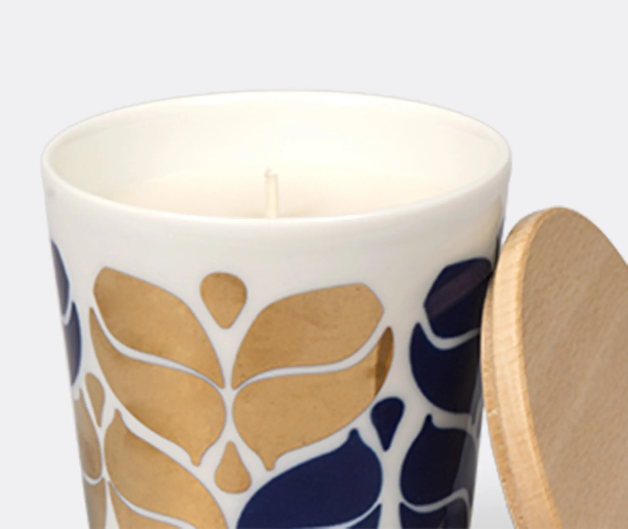Scented Candle with Lid - Multicolour, Porcelain