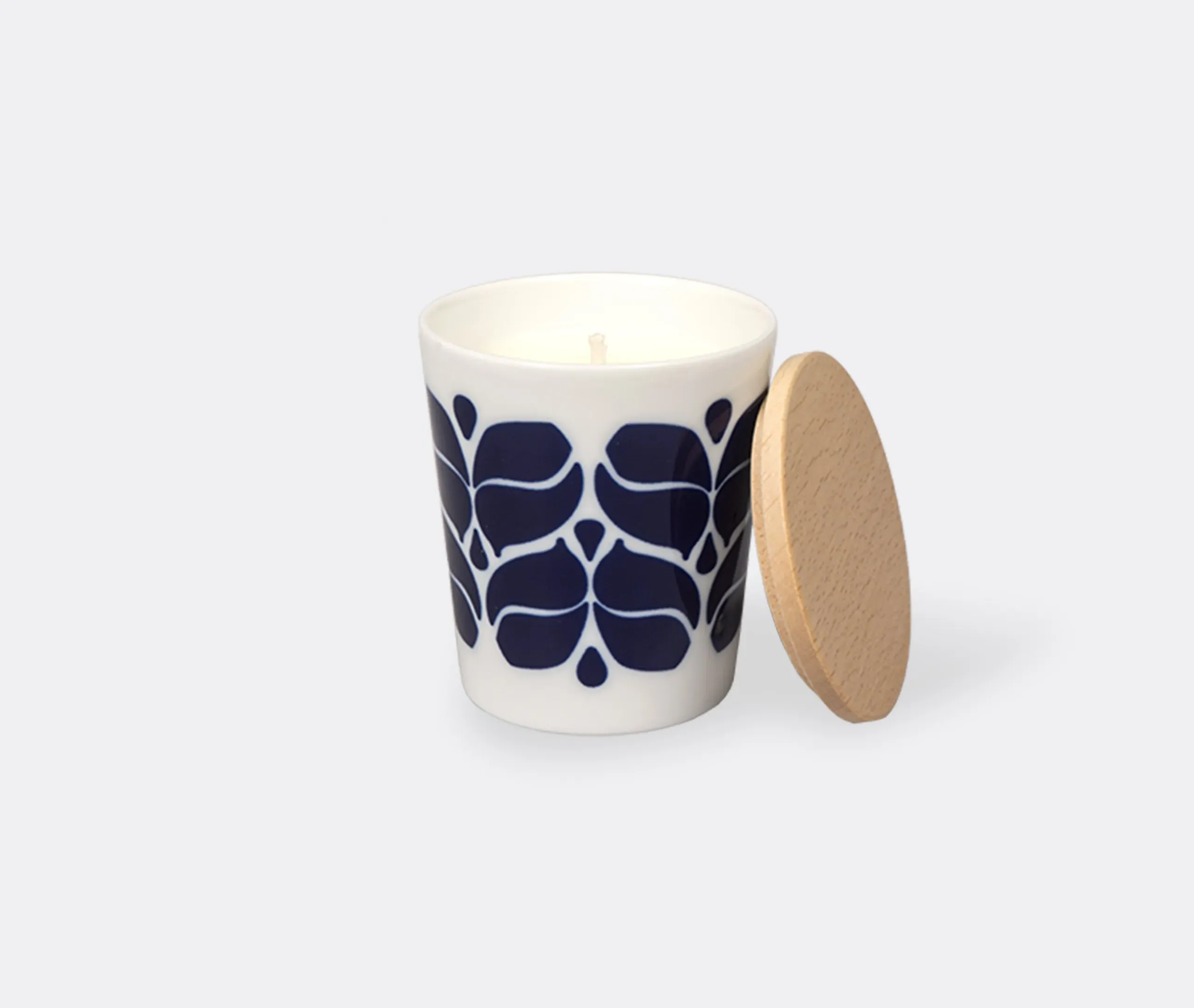 Scented Candle with Lid - Multicolour, Porcelain