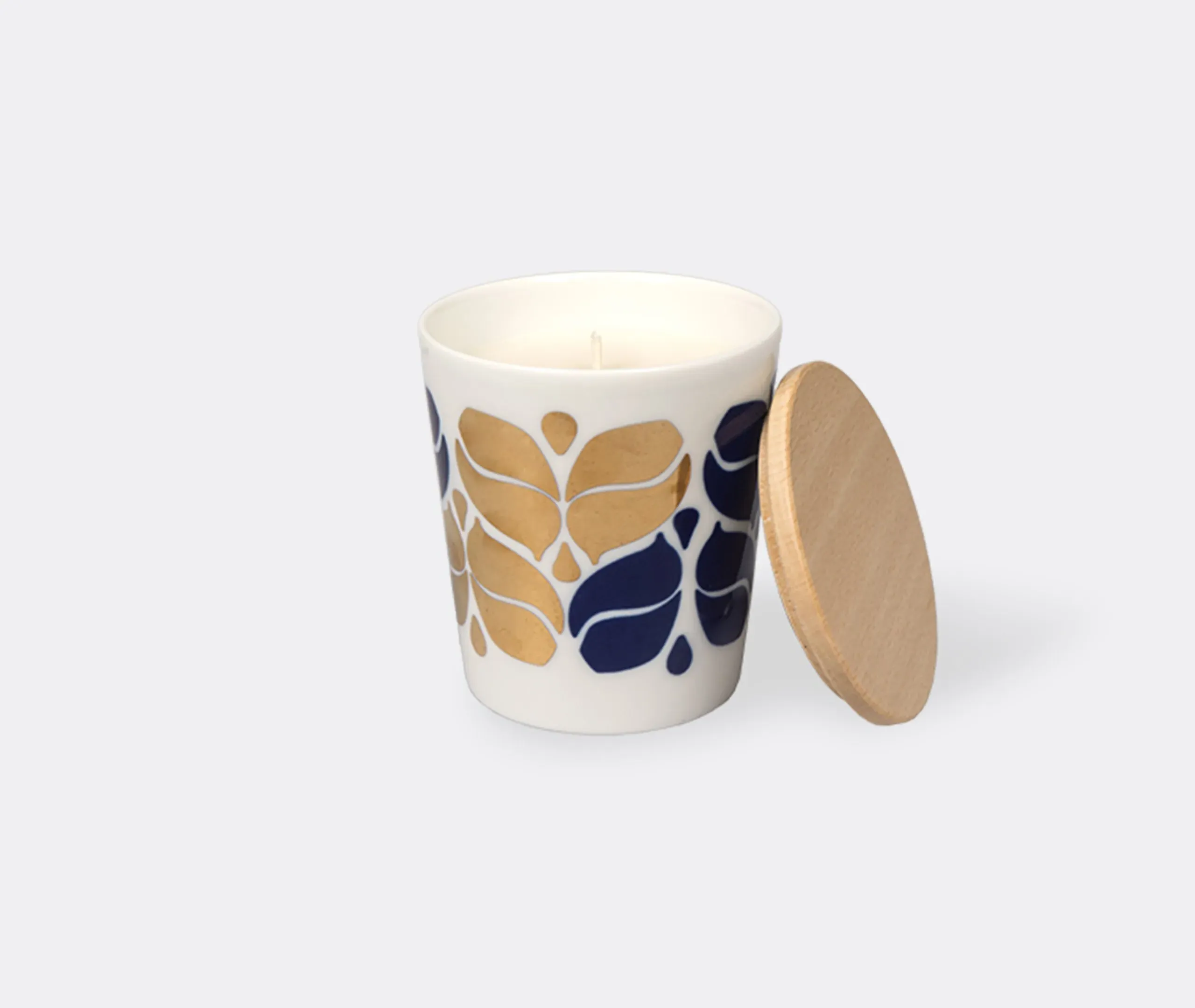 Scented Candle with Lid - Multicolour, Porcelain image