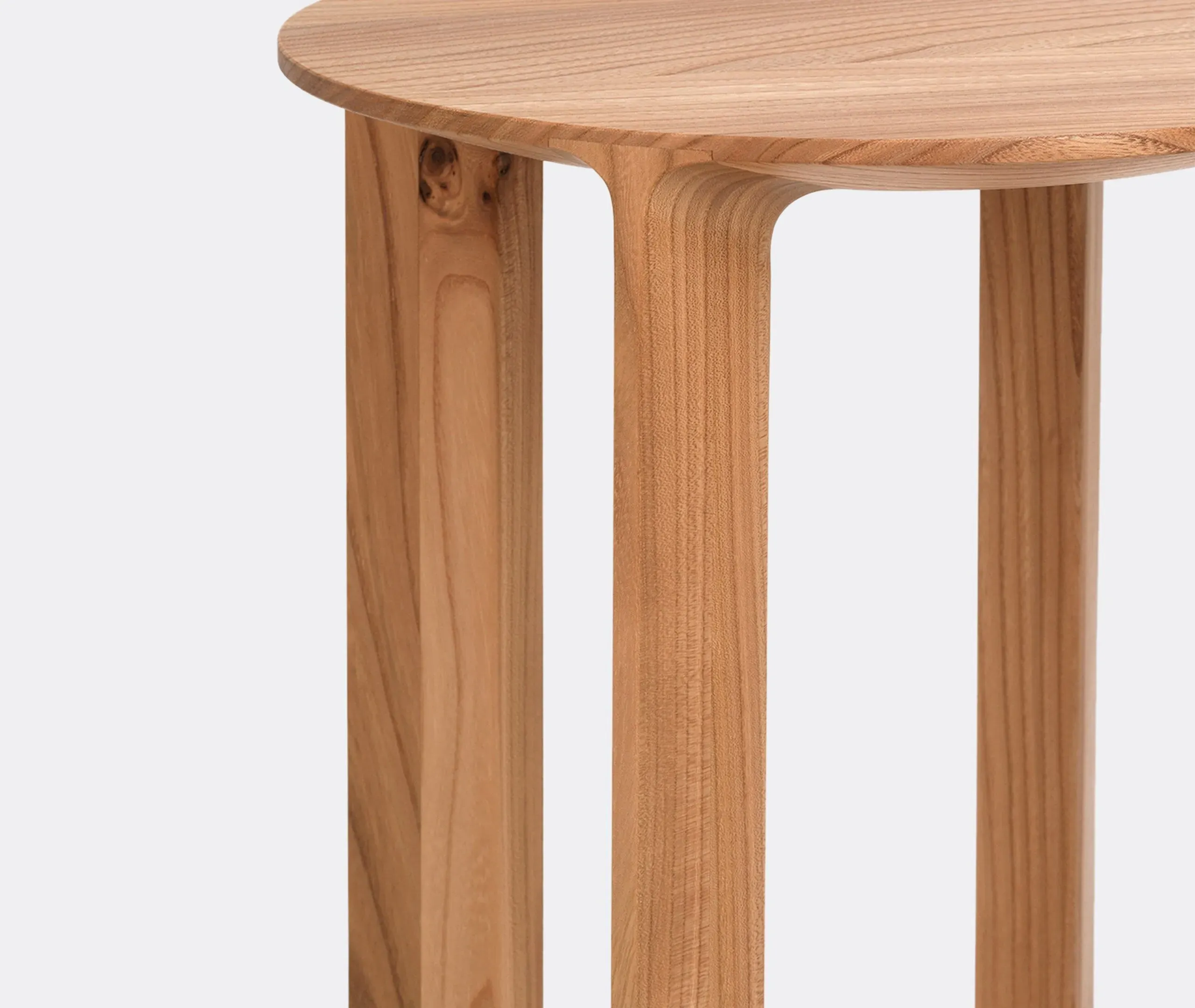 4-Leg Stool - Oak, Solid Wood