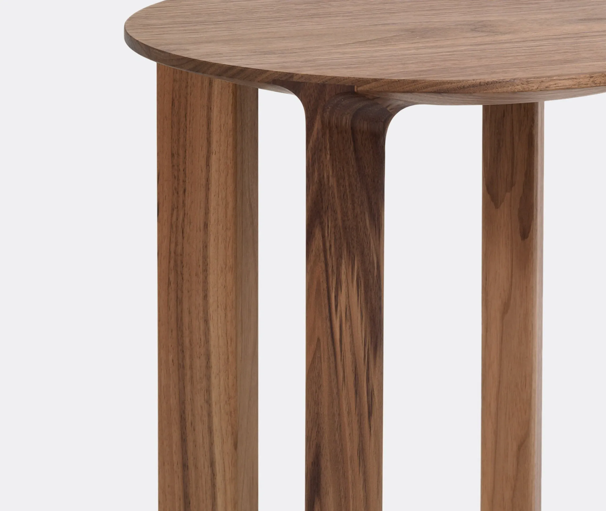 4-Leg Stool - Walnut, Solid Wood
