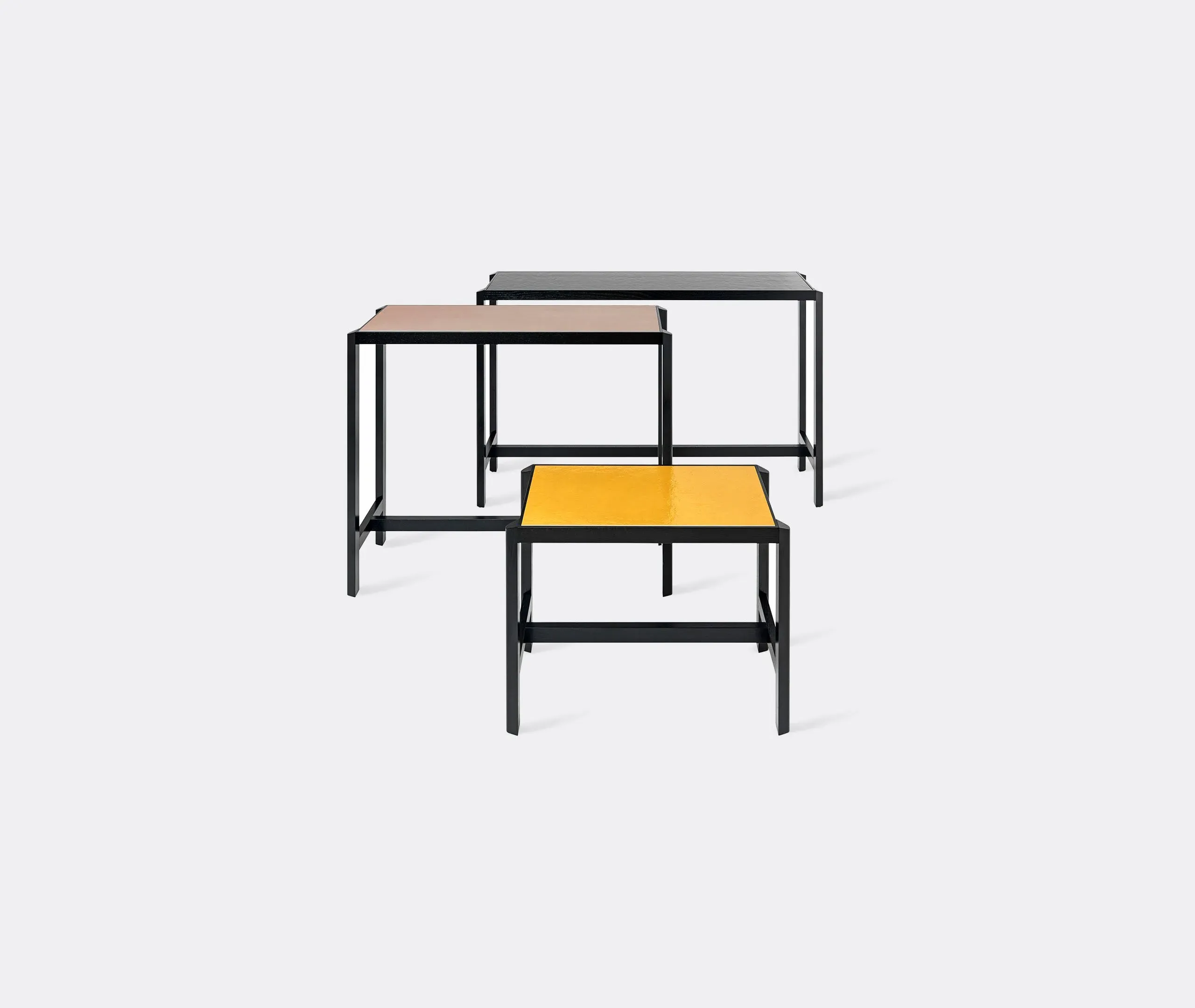 Console Table with Ceramic Tile - Desert Sun