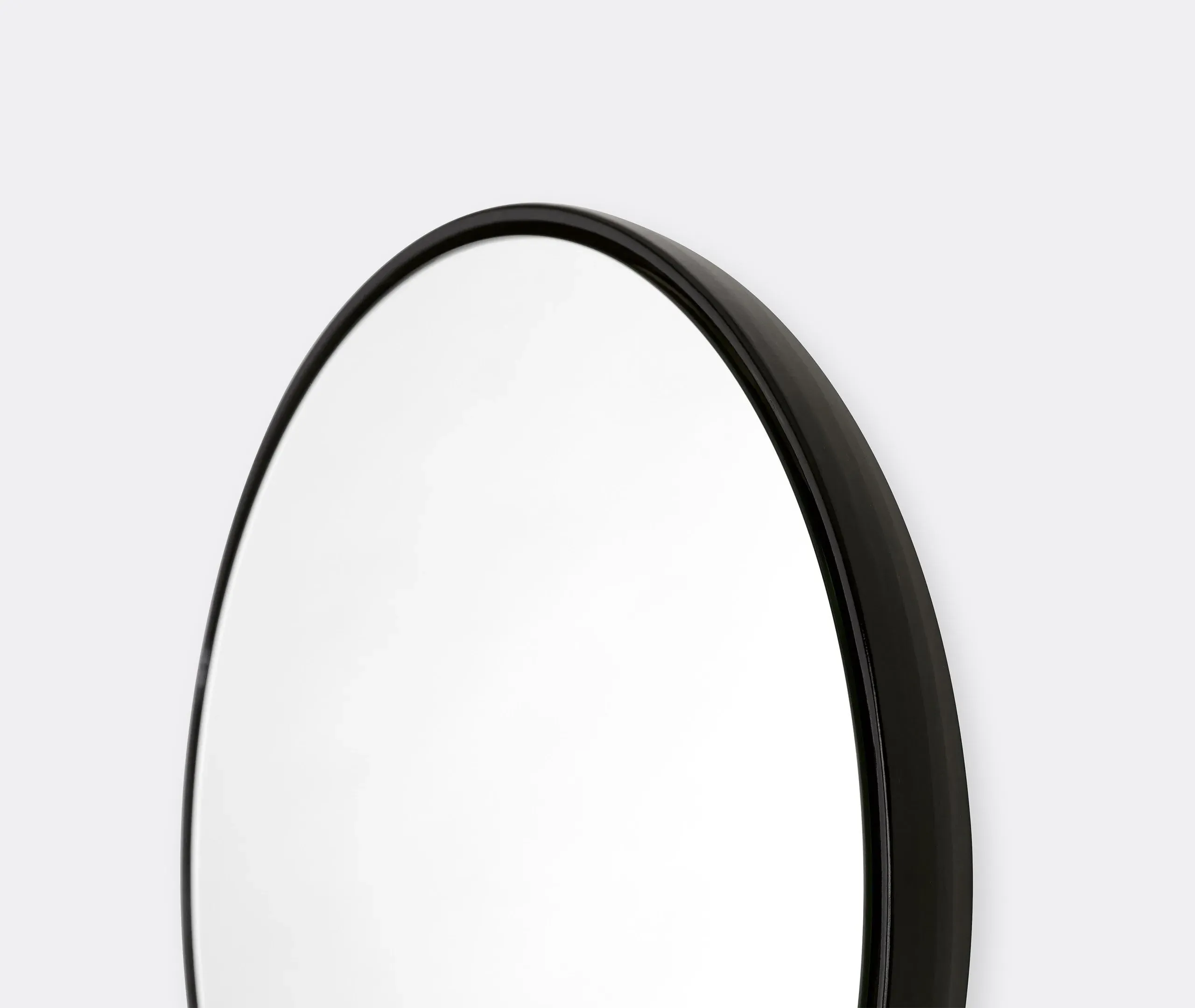 Large Bubble Mirror - Charcoal, Ceramic