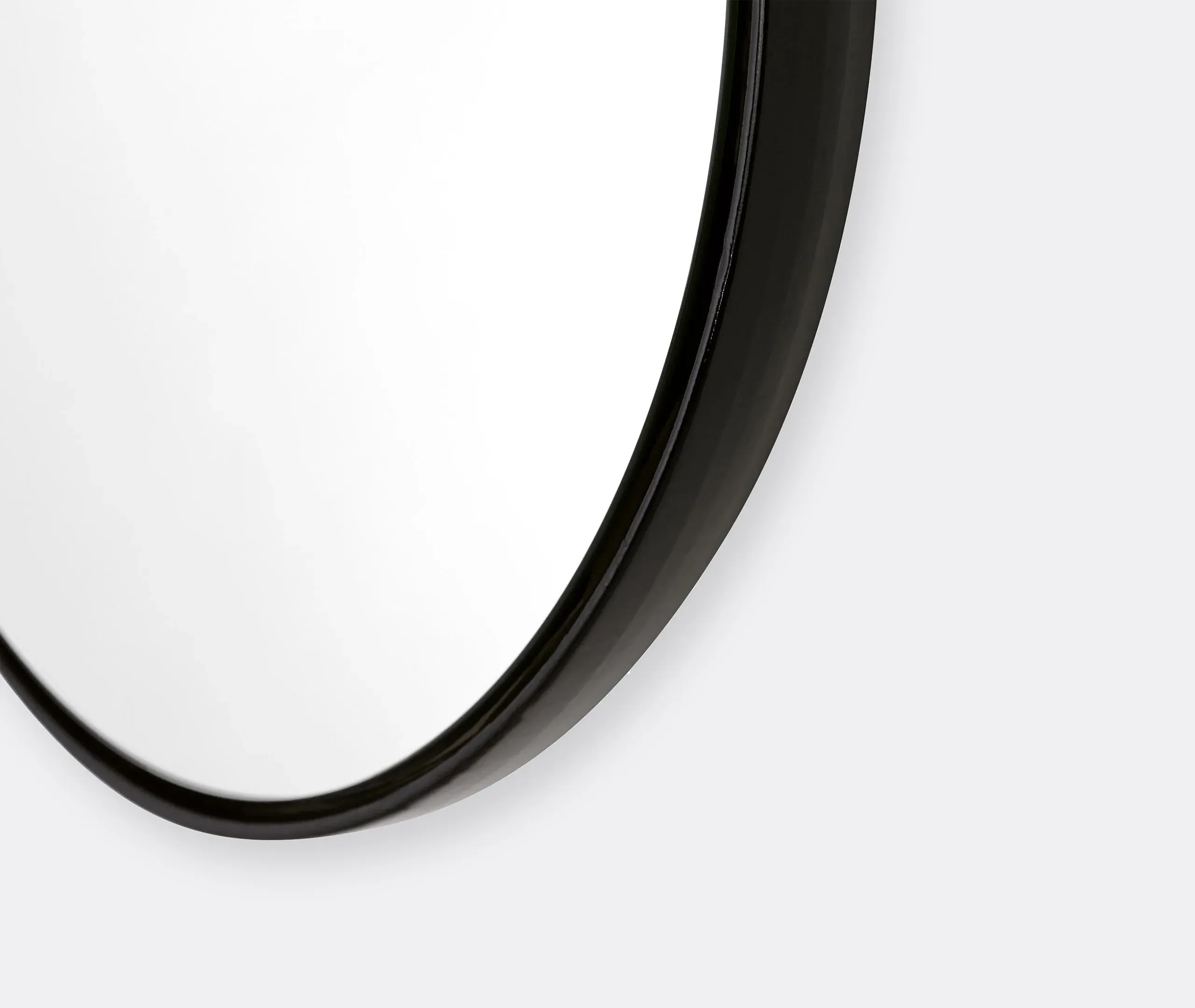 Large Bubble Mirror - Charcoal, Ceramic