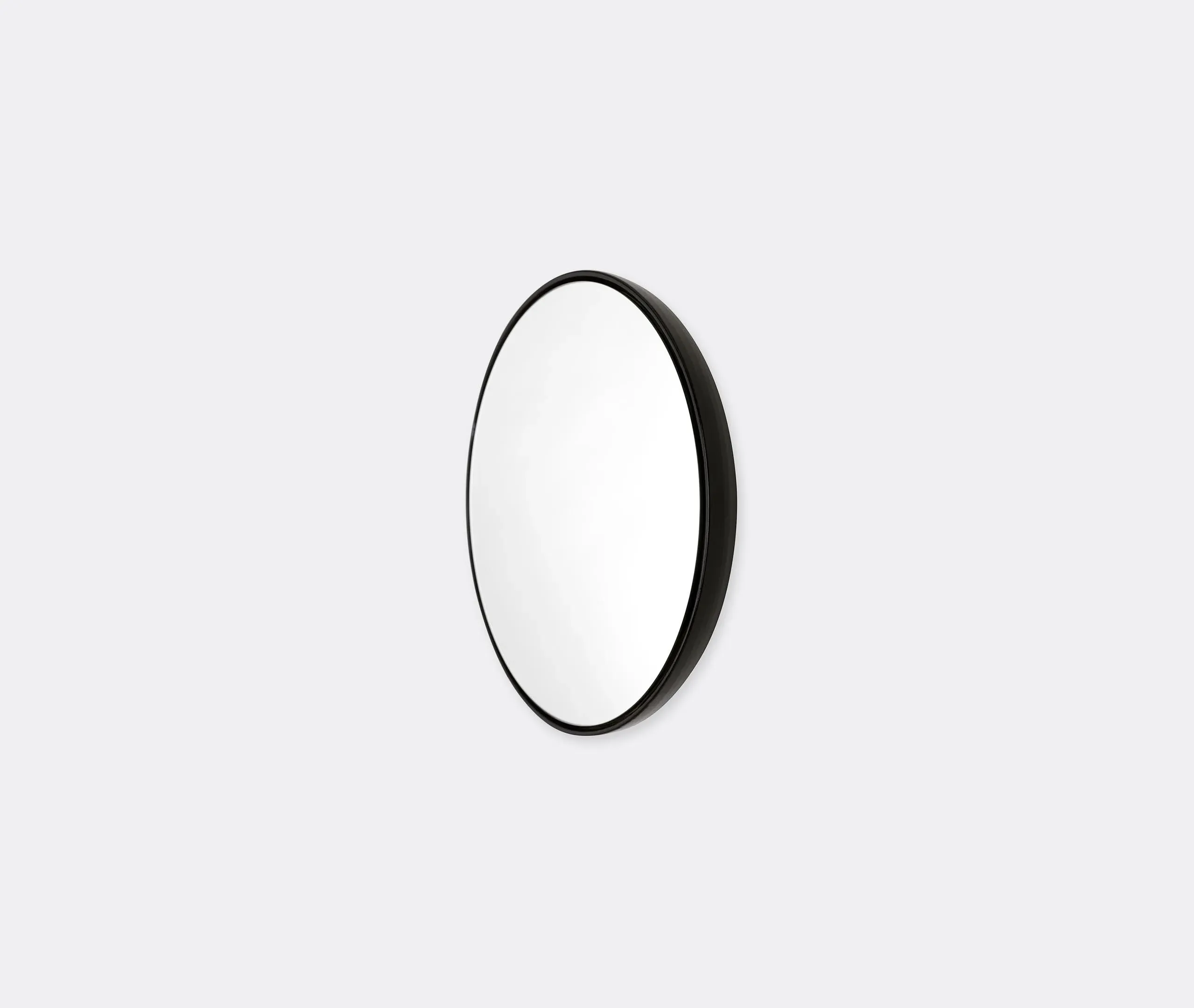 Large Bubble Mirror - Charcoal, Ceramic image