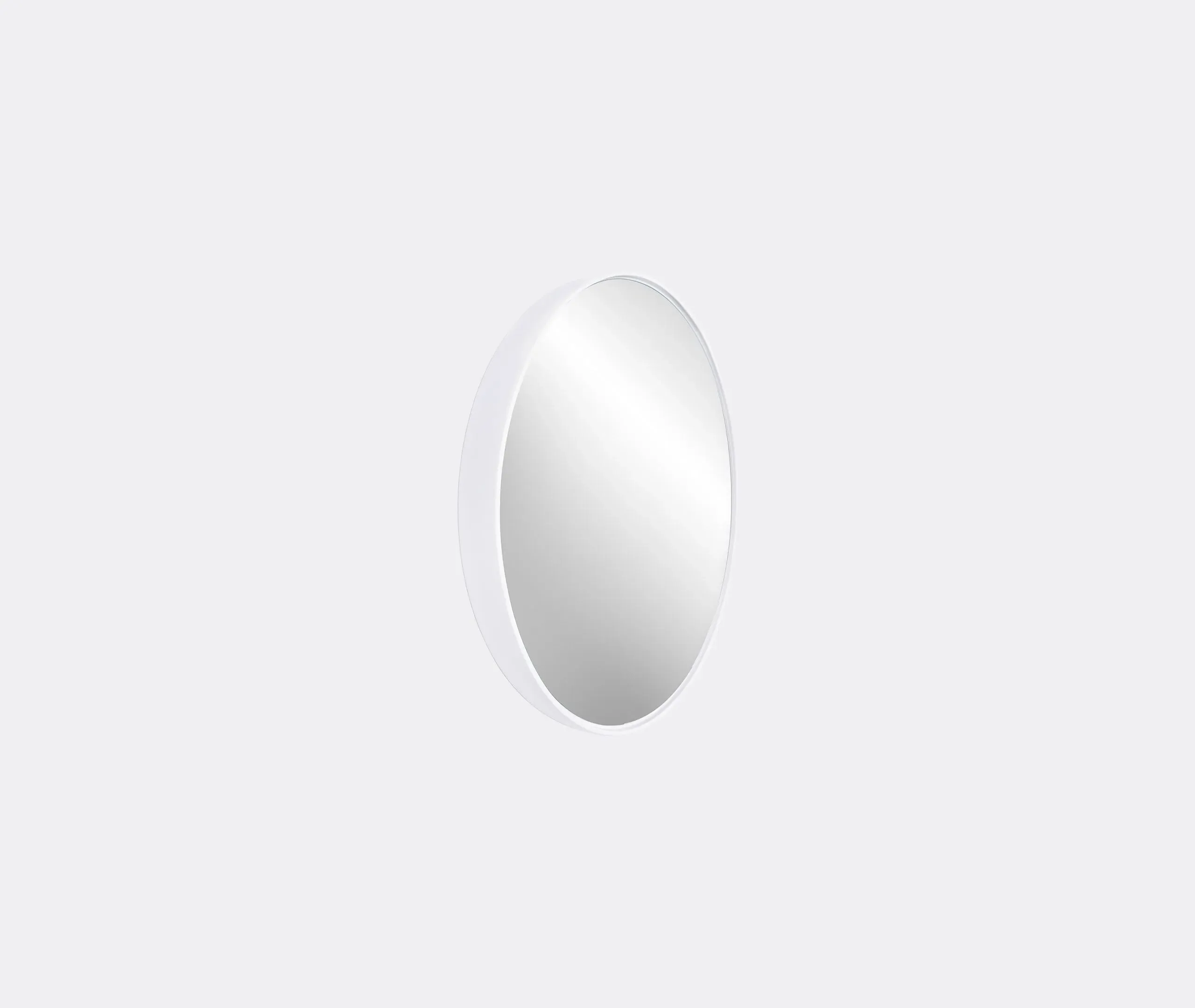 Large Bubble Mirror - White, Ceramic