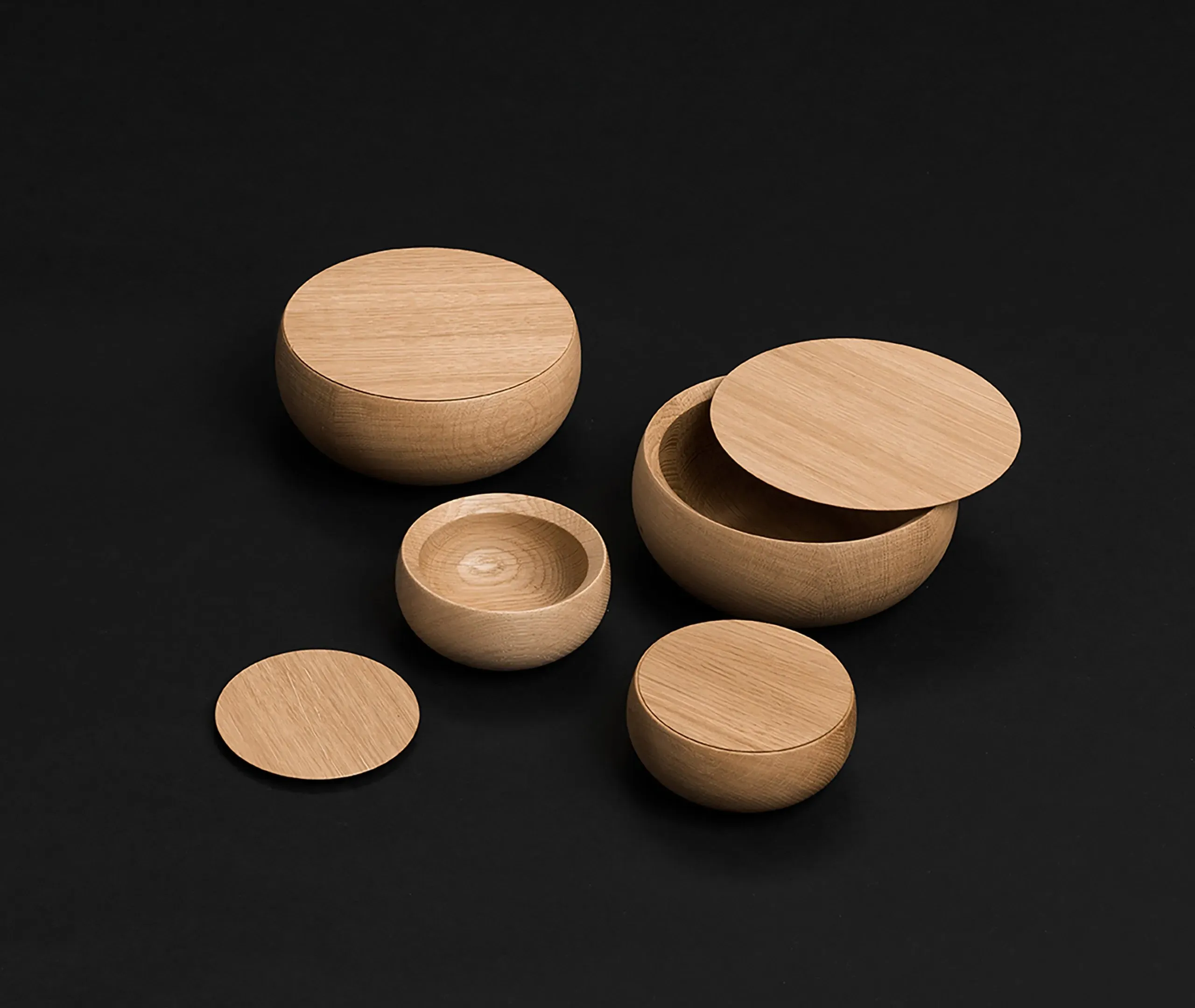 Small Decorative Bowl - Oak, Solid Wood
