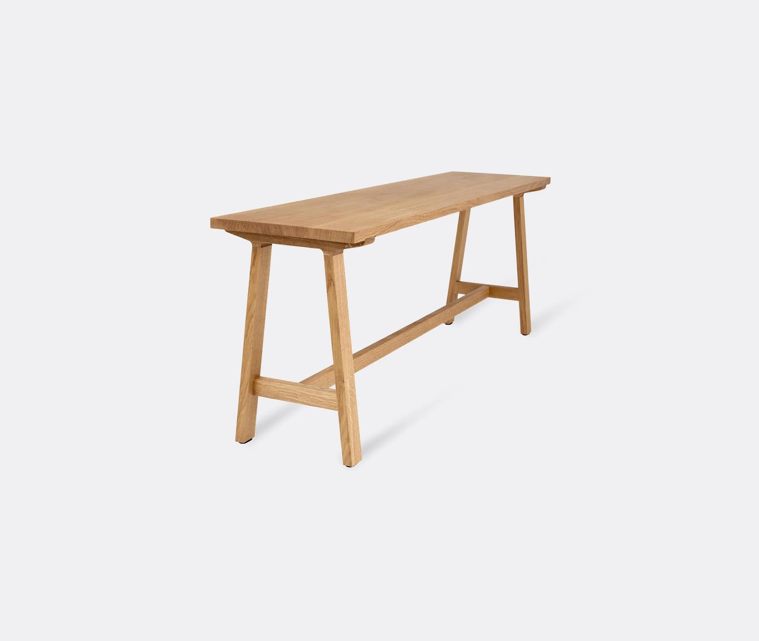 Wide Bench Multi-Purpose - Oak, Solid Wood