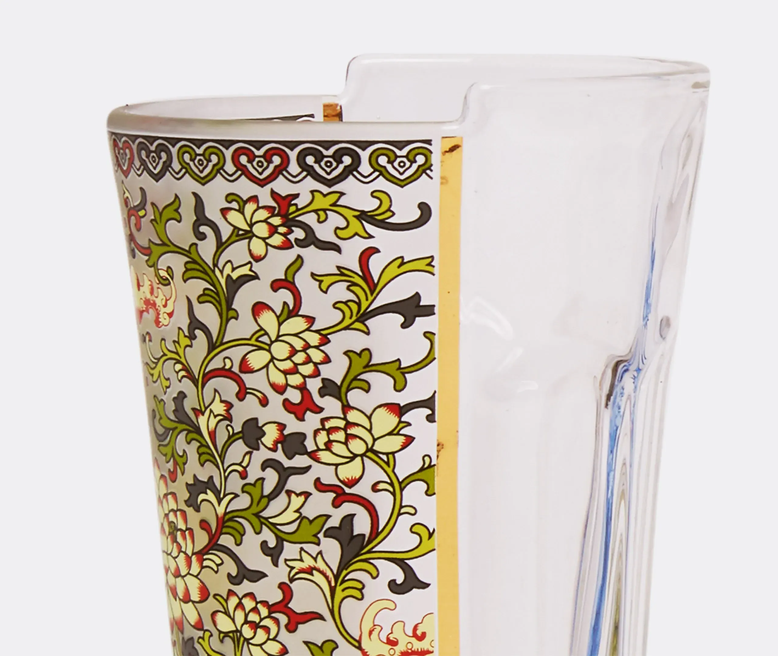 3-Piece Glass Set - Multicolor, Bone China