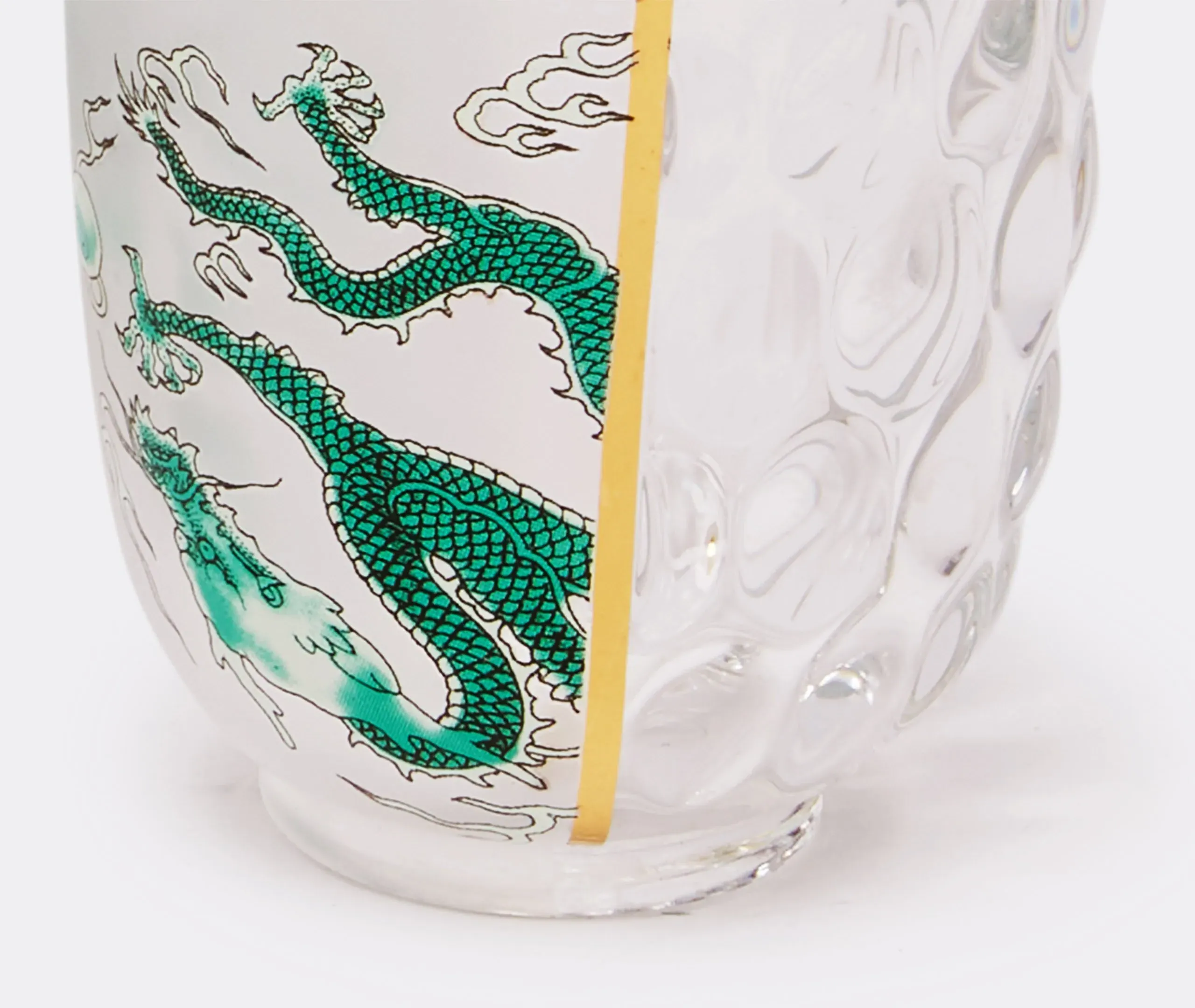 3-Piece Glass Set - Multicolor, Porcelain