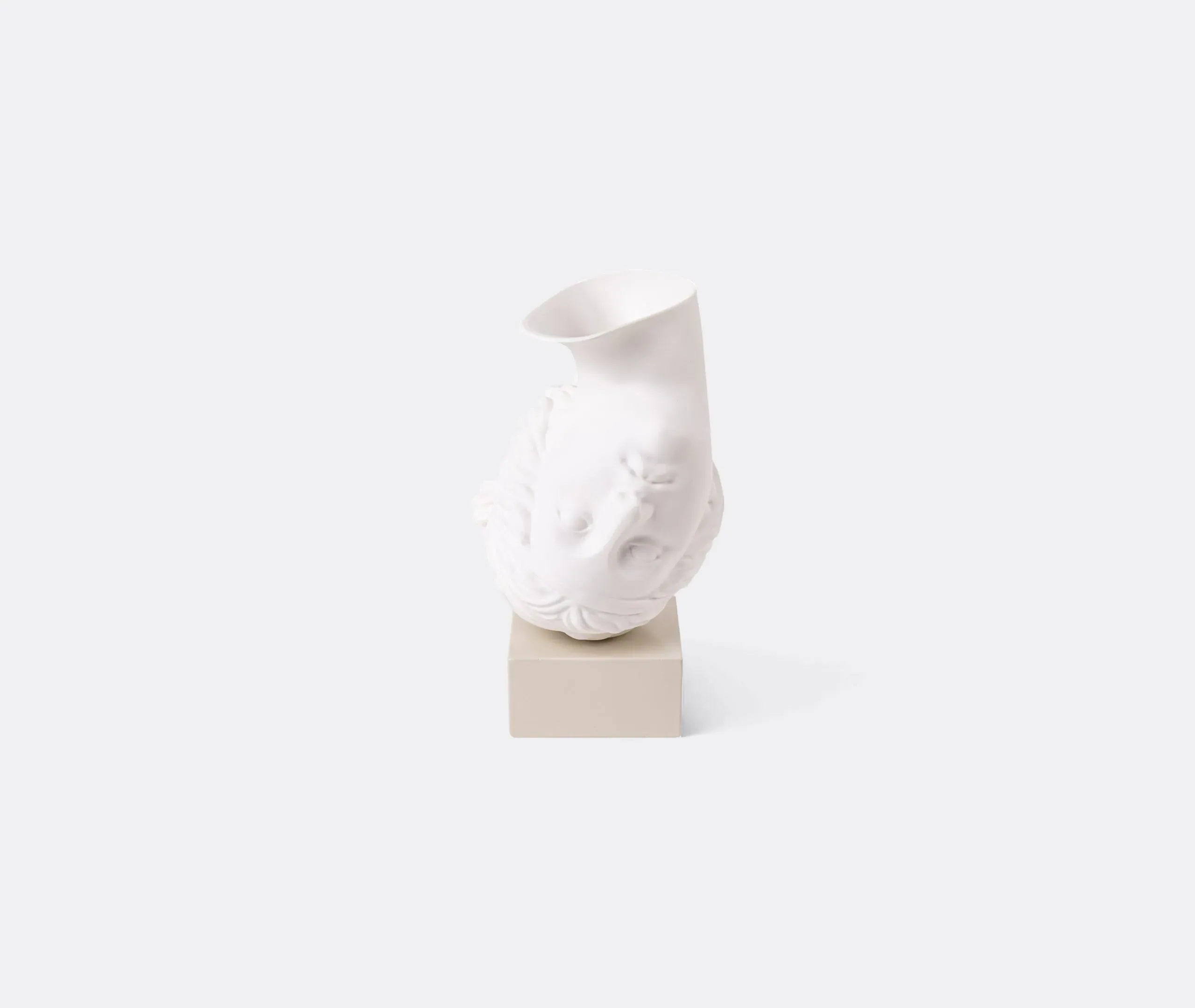 Amor Volat Vase - White image