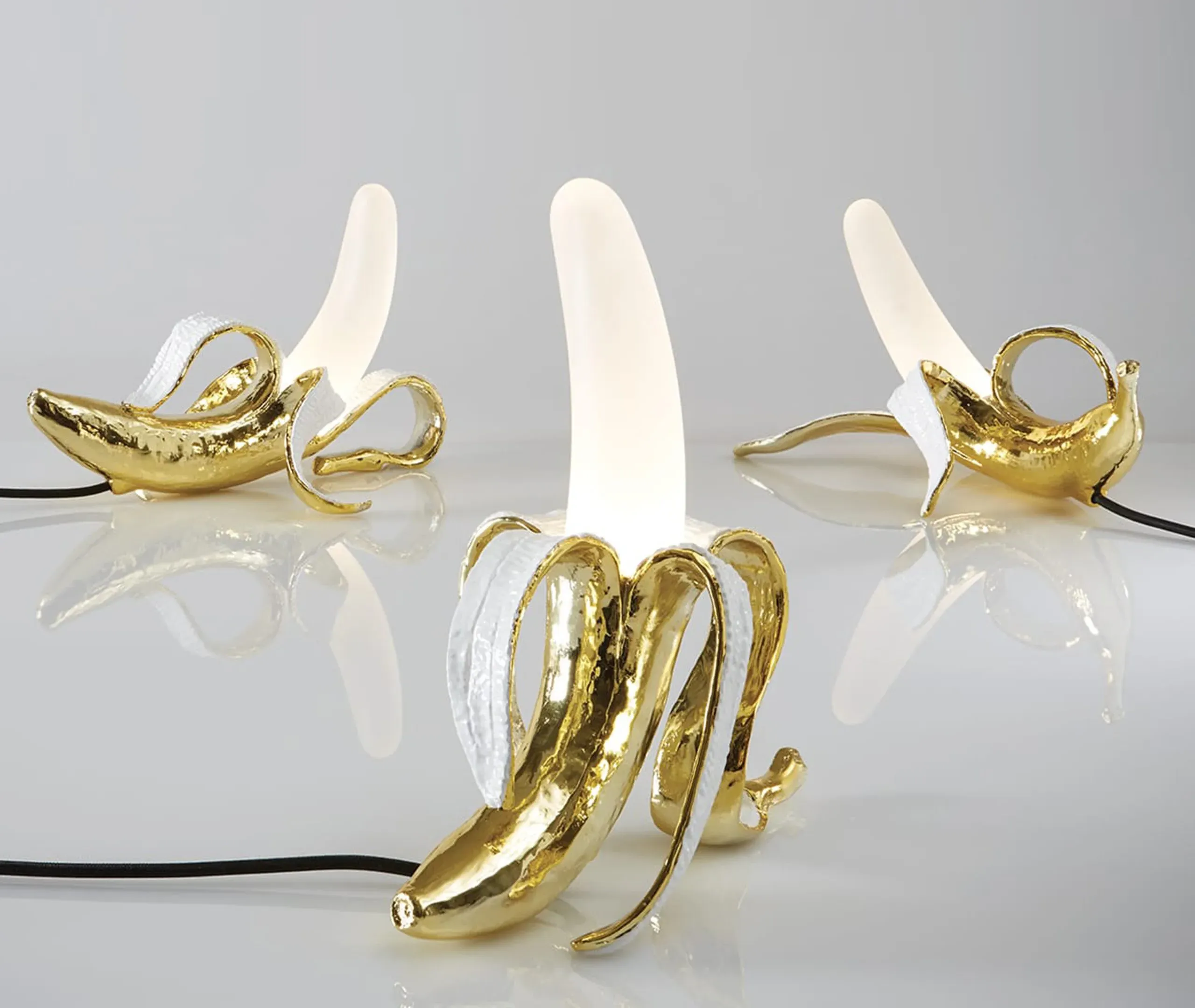 Banana Table Lamp - Yellow, Resin