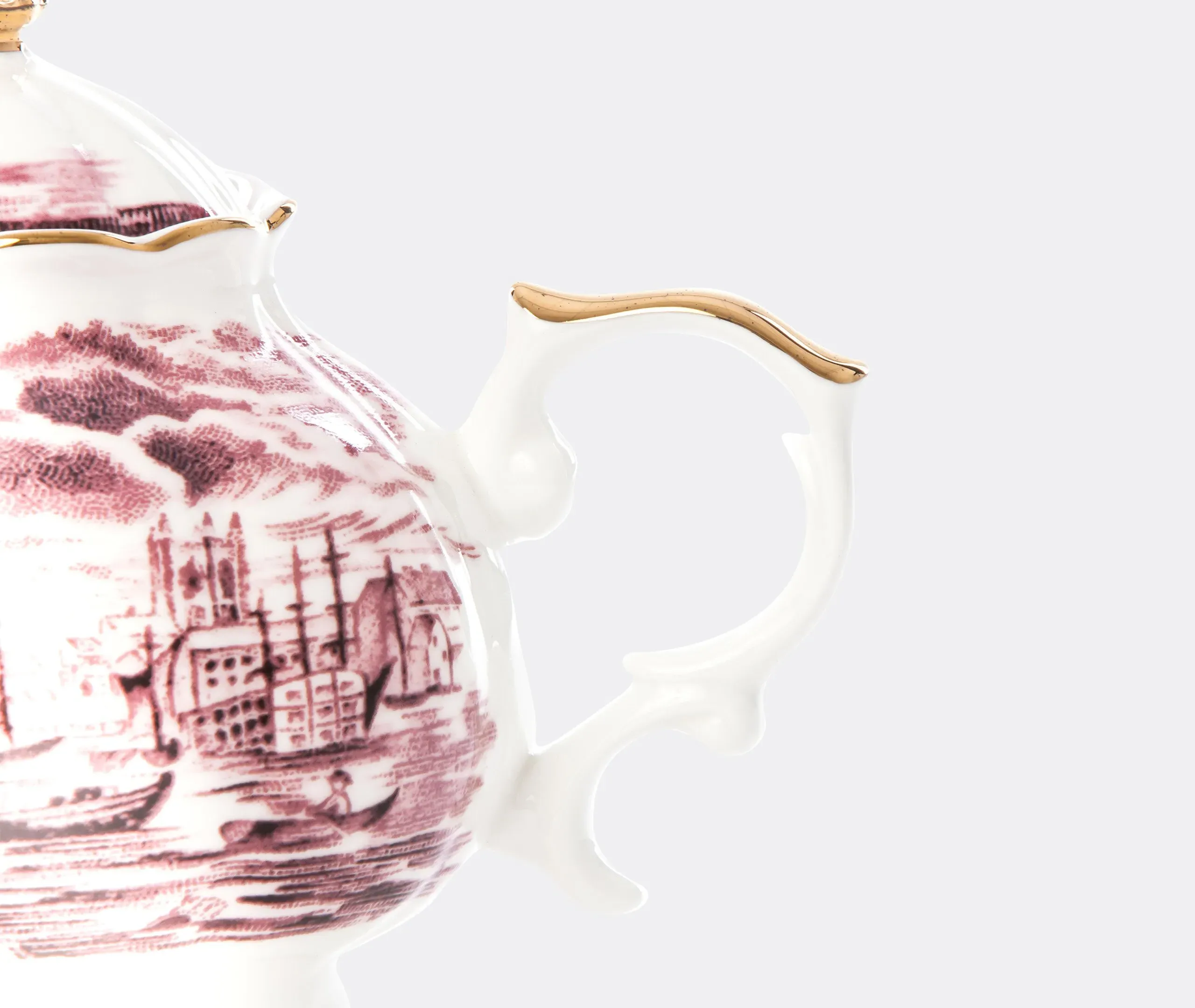 Ceramic Teapot - Multicolor, Bone China