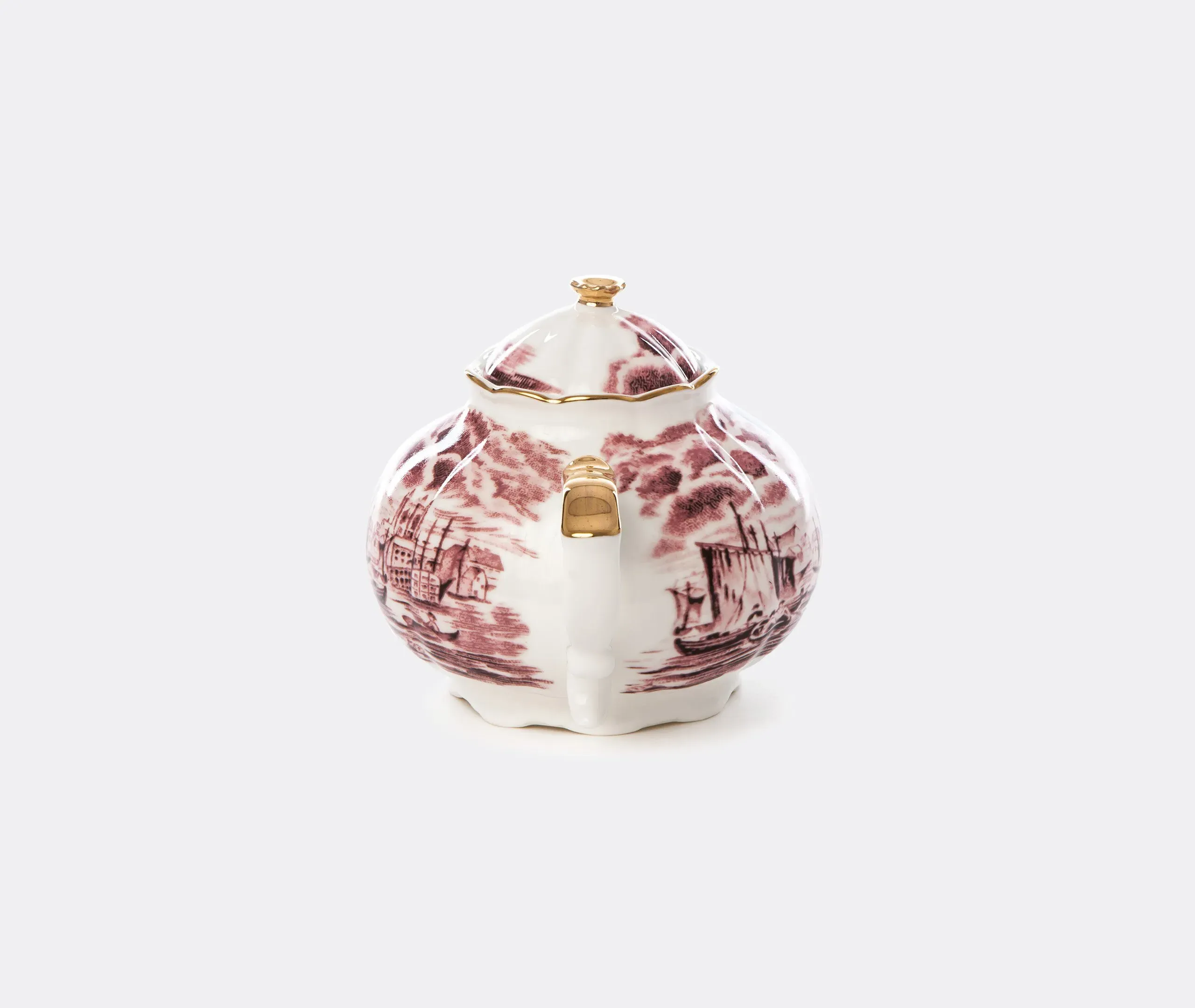 Ceramic Teapot - Multicolor, Bone China