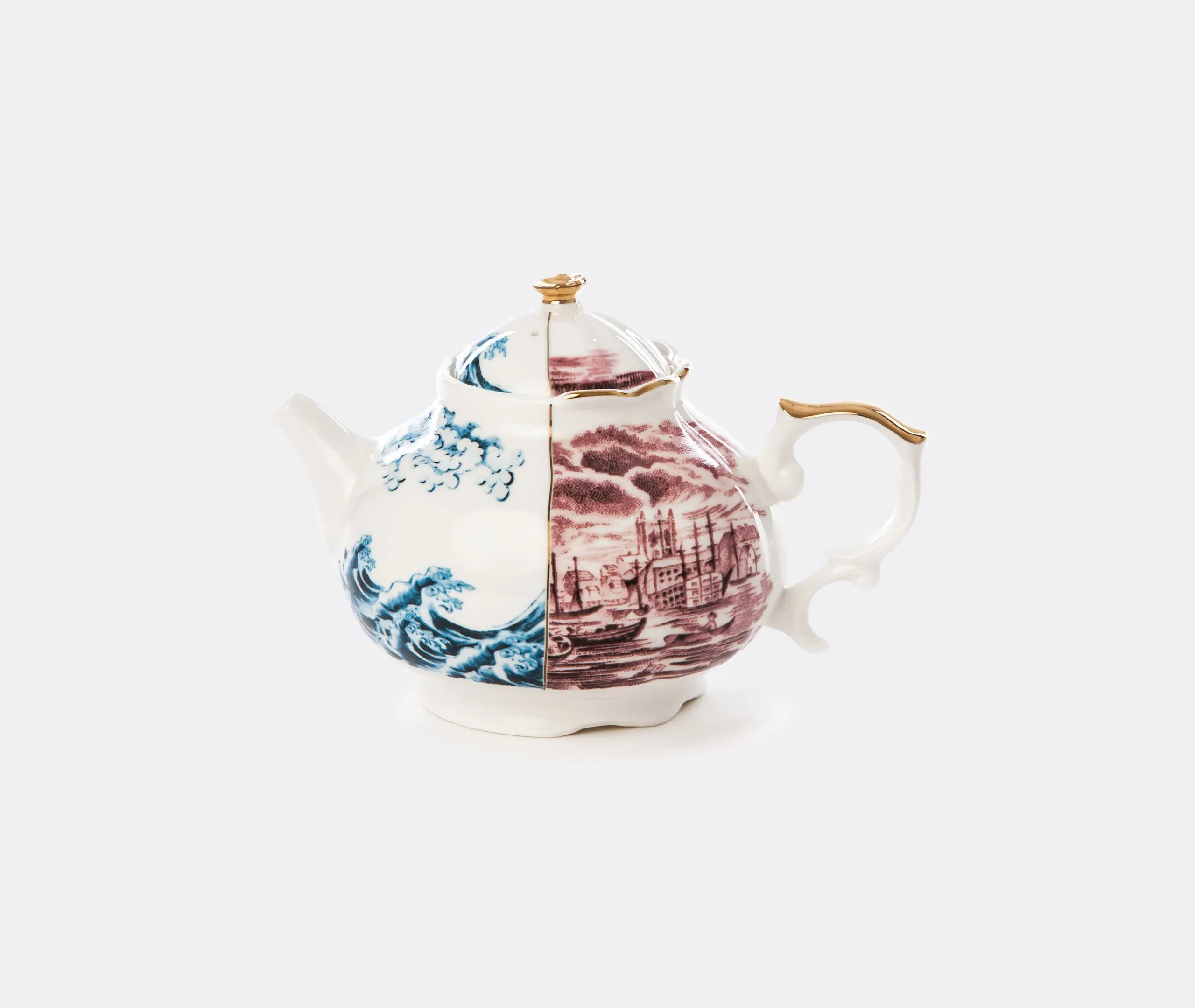 Ceramic Teapot - Multicolor, Bone China