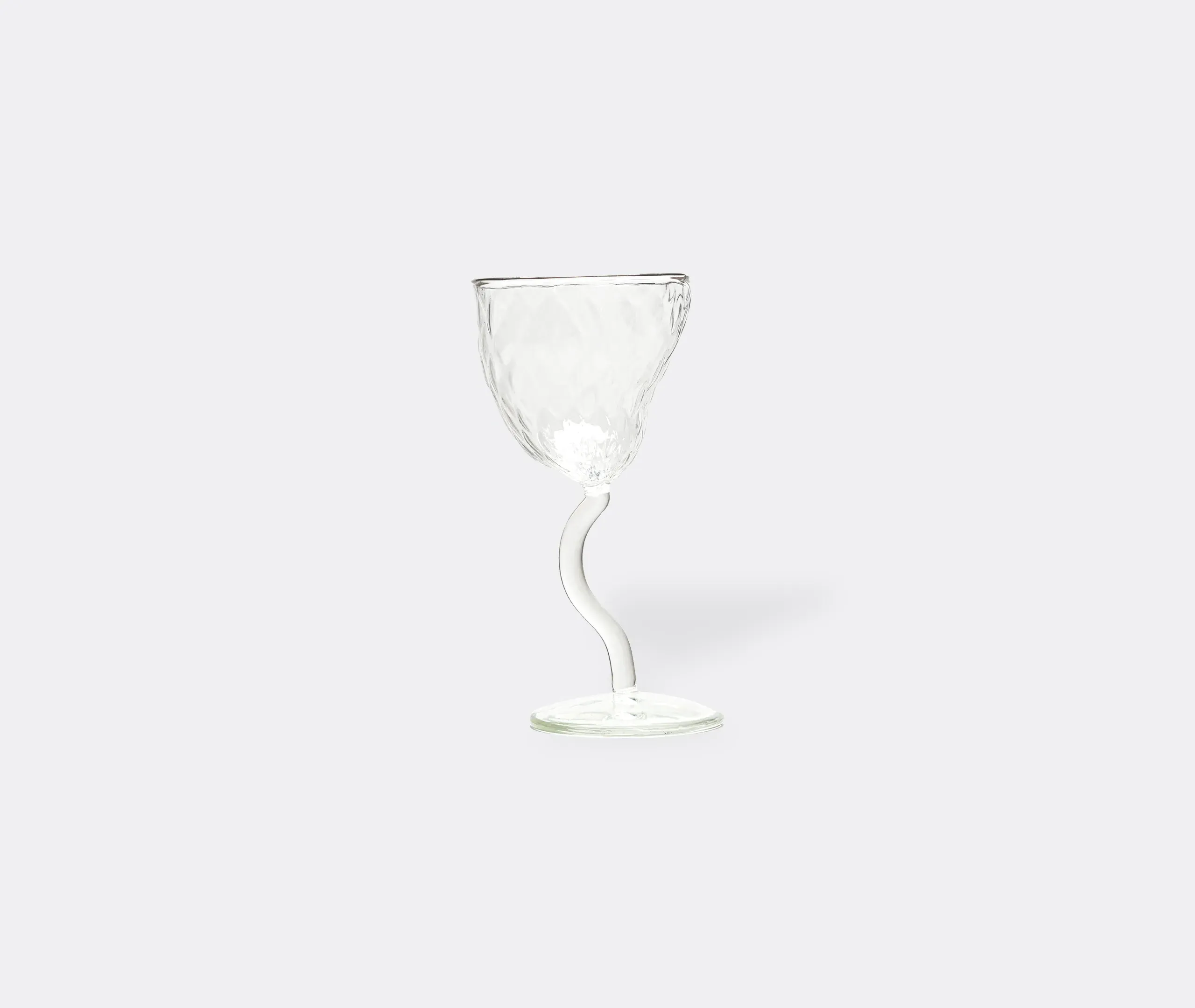 Classic On Acid Diamonds Wine Glass - Transparent product