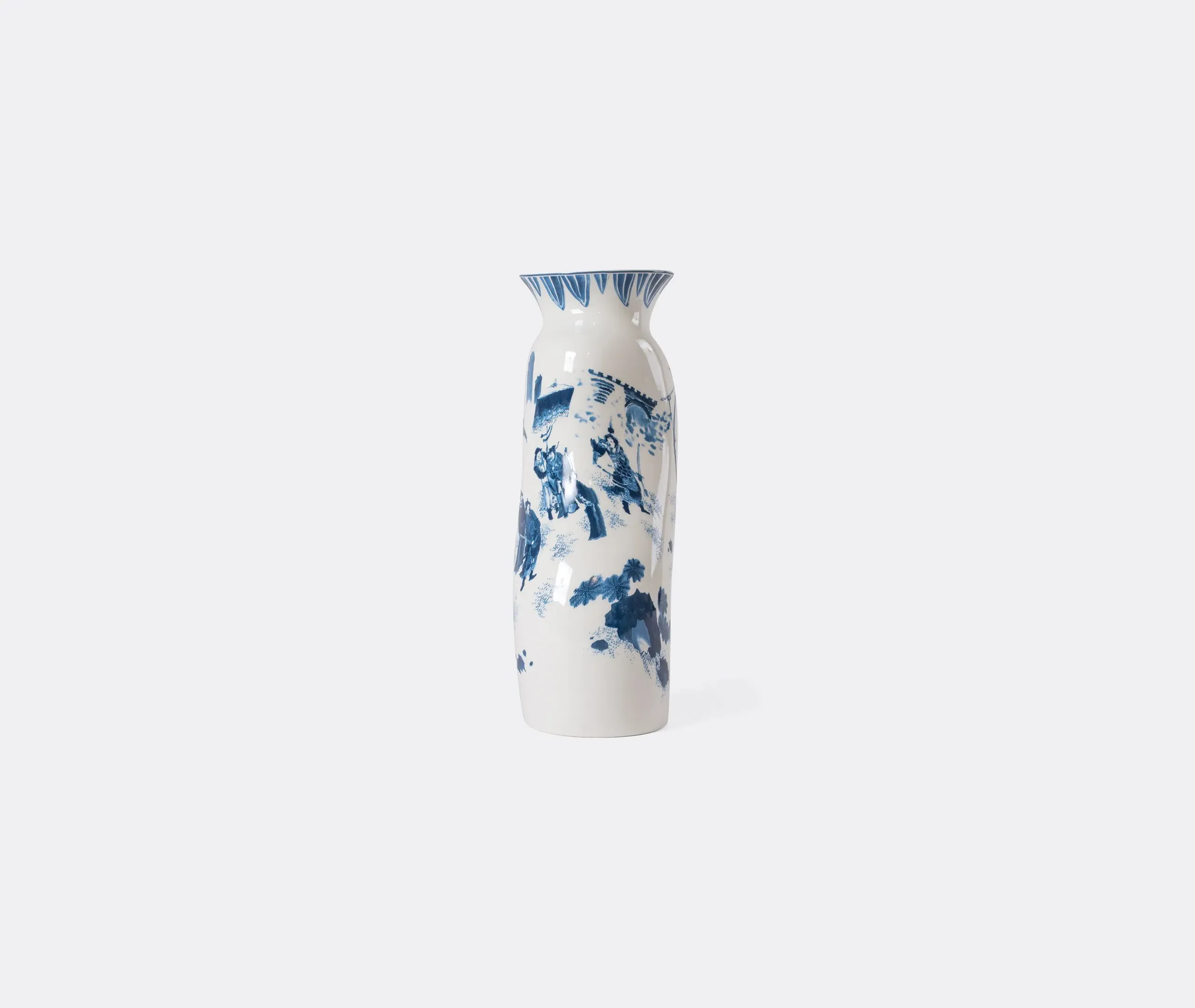 Classic On Acid King Wen Vase - White, Porcelain