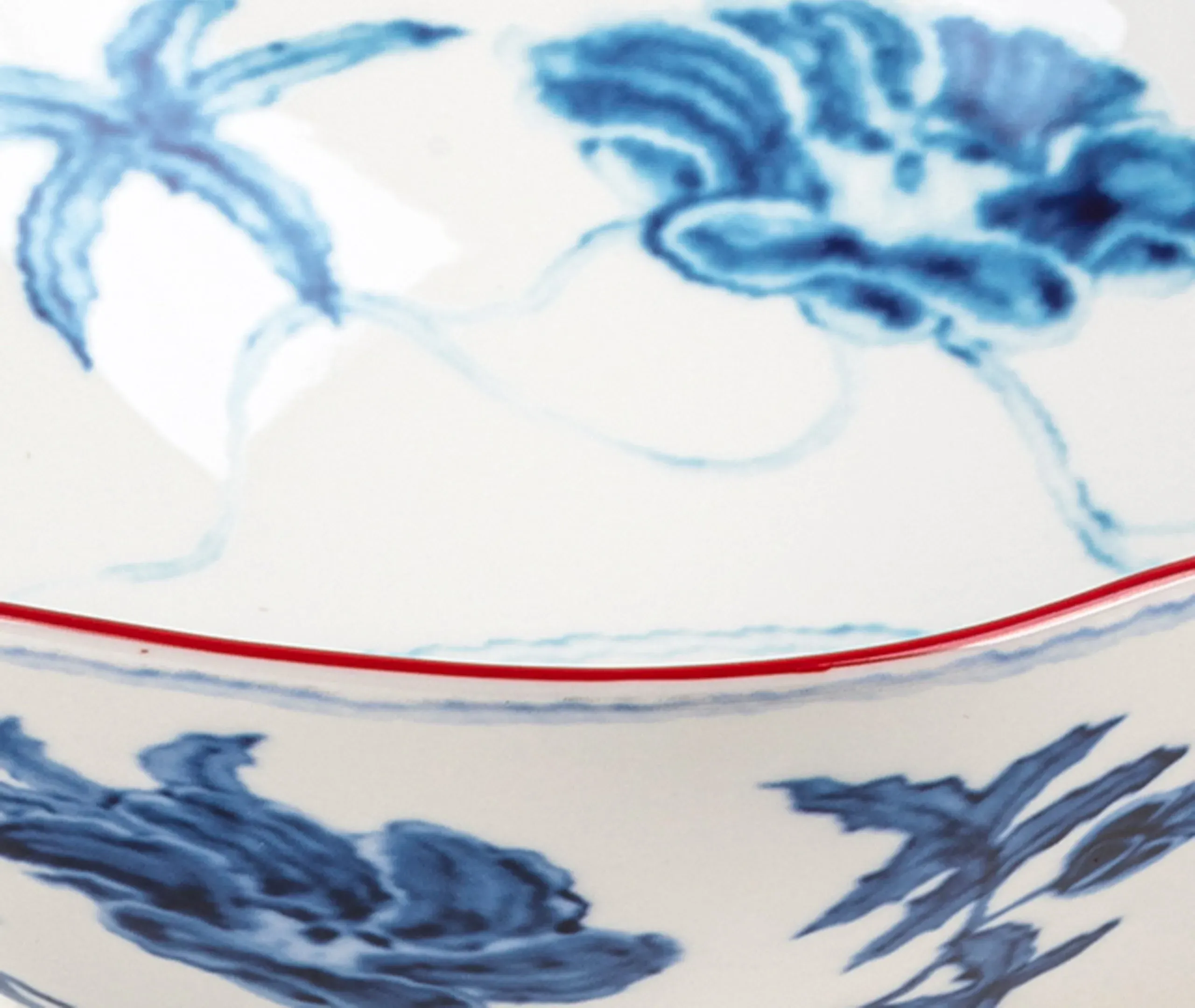 Classic On Acid Psycho Salad Bowl - White, Porcelain