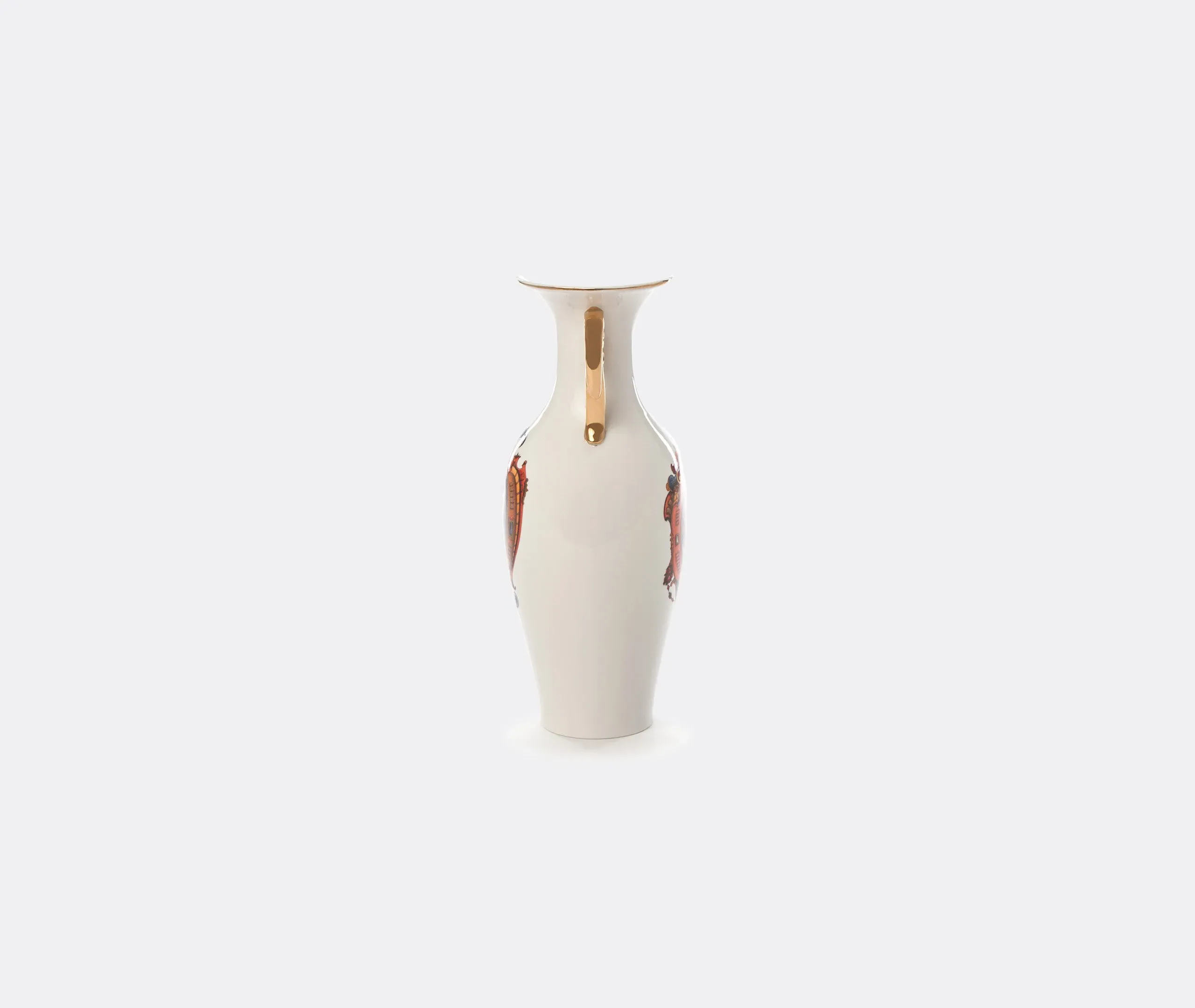 Decorative Vase with Split Design - Multicolor